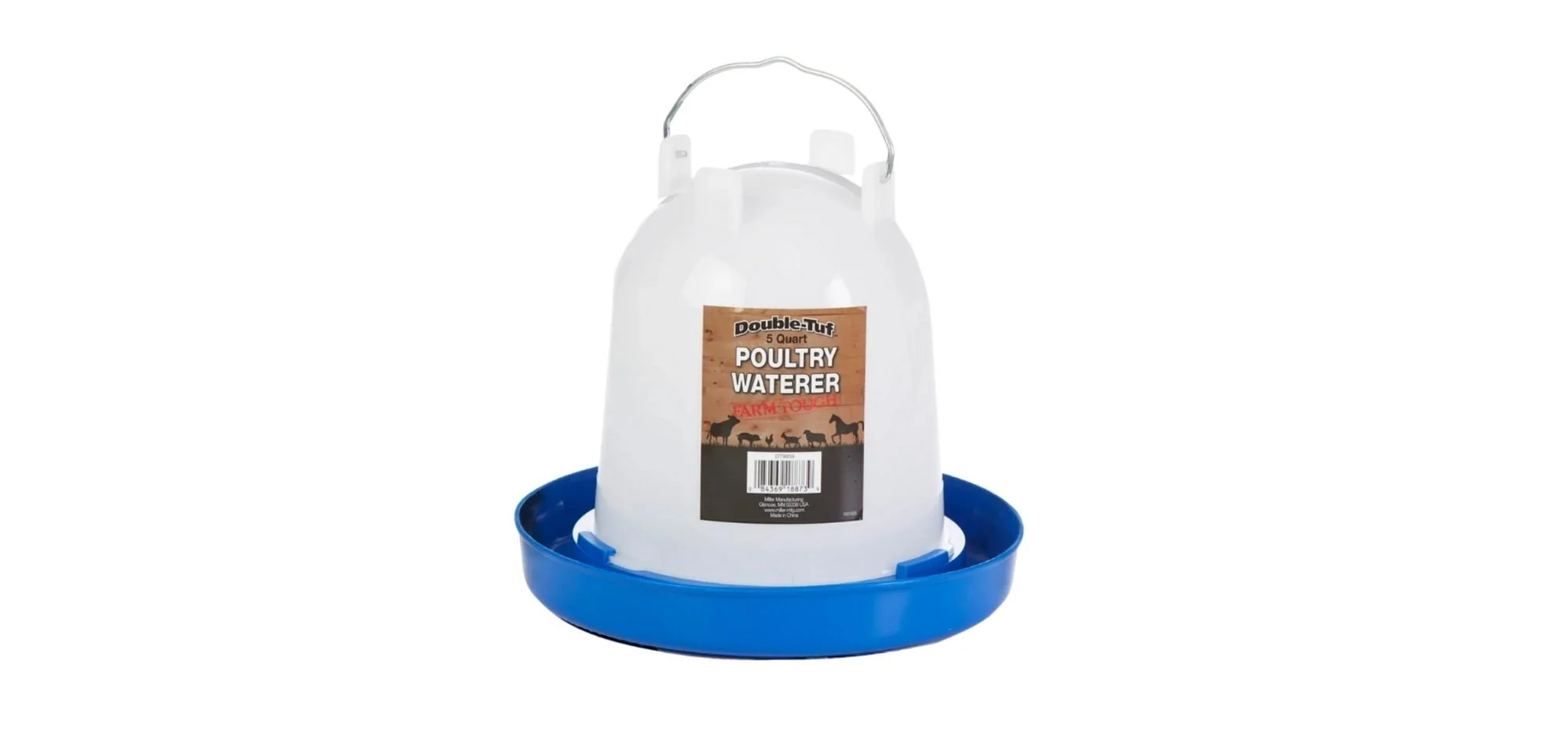 Hanging Plastic Poultry Waterer