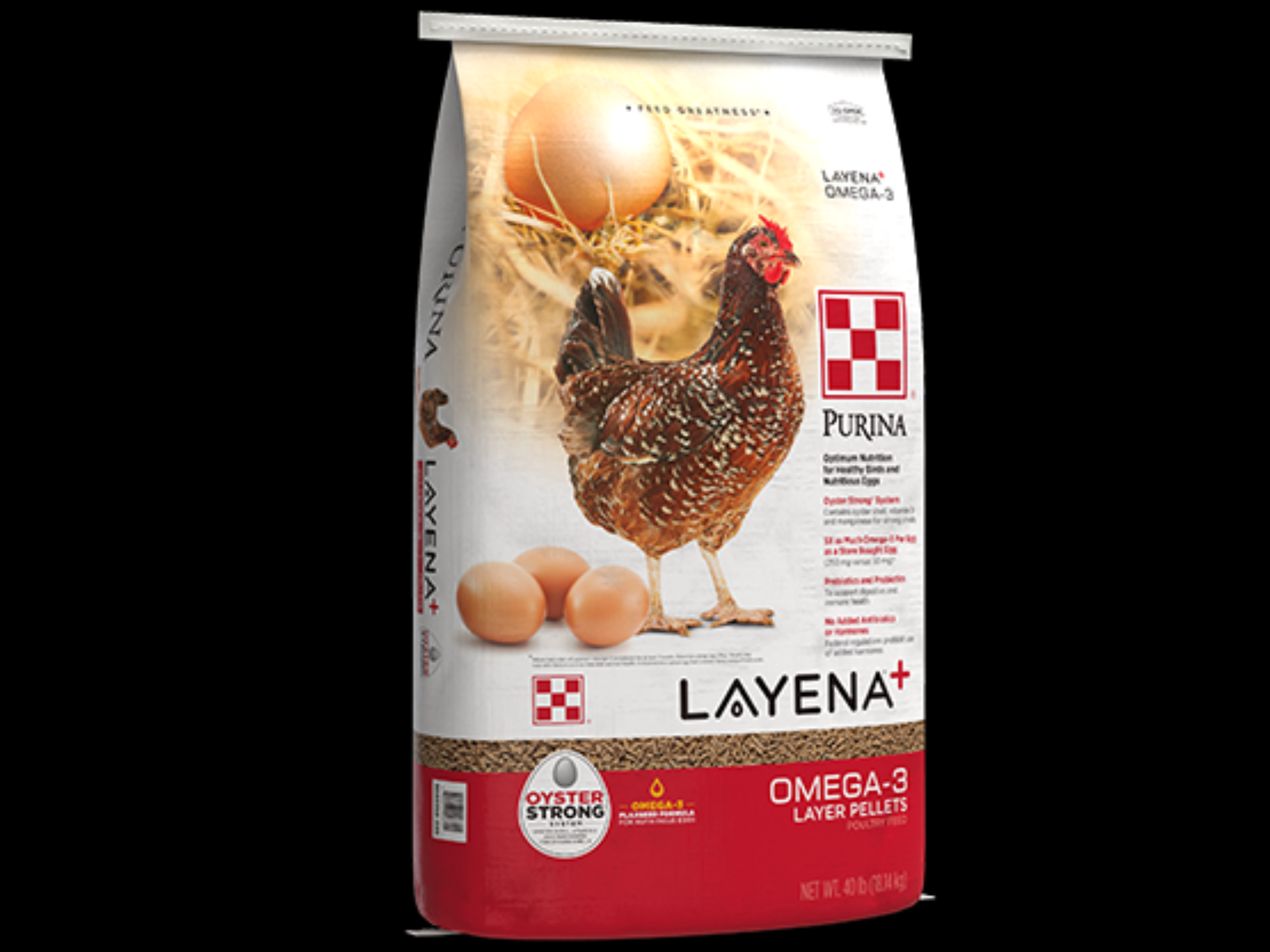 6490 - GOLD'N Layena concassé avec grain de lin source d'oméga-3 -  Purina-Cargill - Paddock Animal
