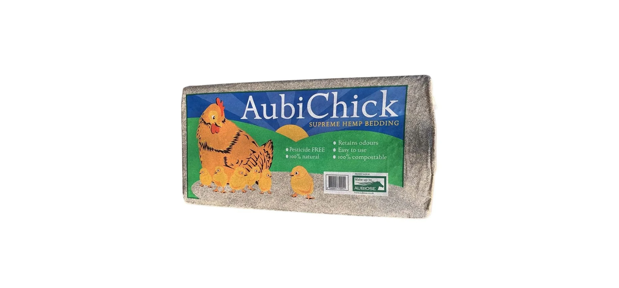 AubiChick Hemp Bedding 22lb