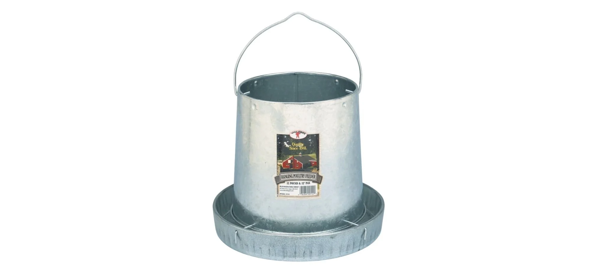 Hanging Metal Poultry Feeder