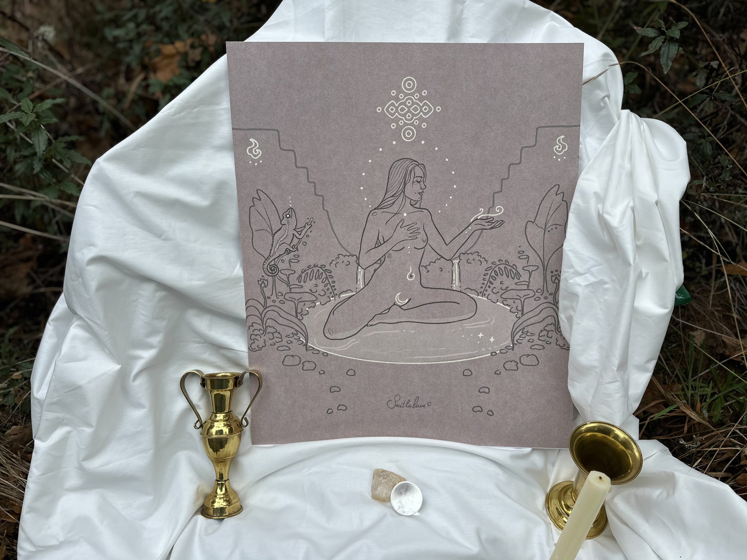 Talismán- Protectora del florecer
