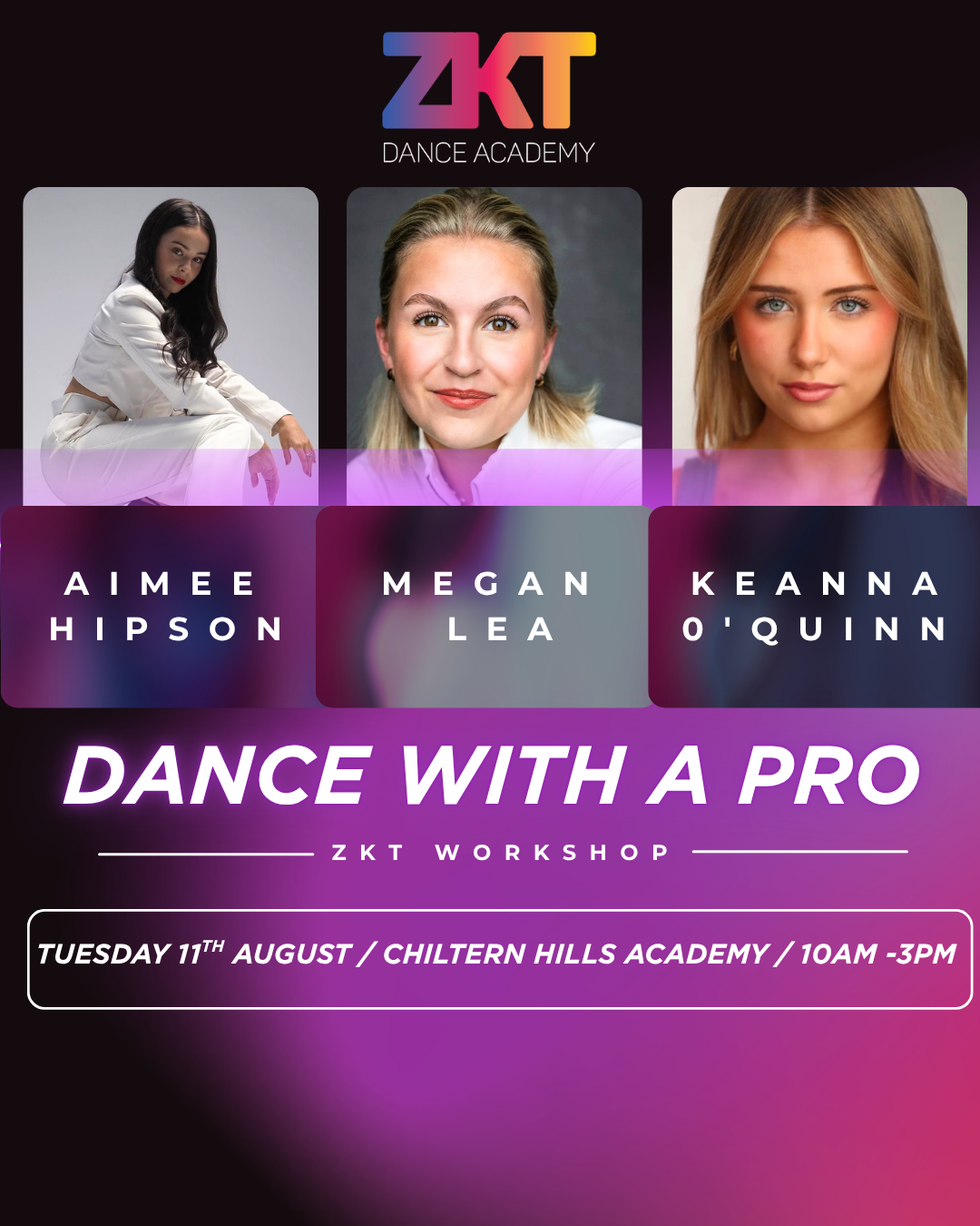 DANCE WITH THE PRO - Workshop