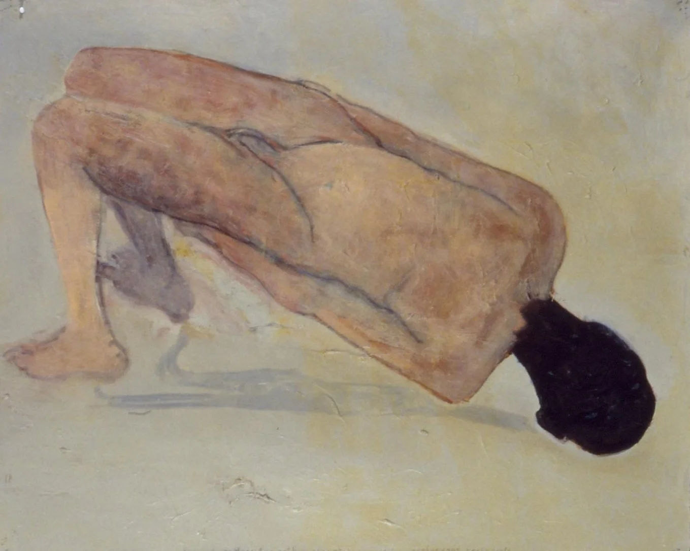 Supplicant  no. 6 1999 oil on paper  51"x 42"