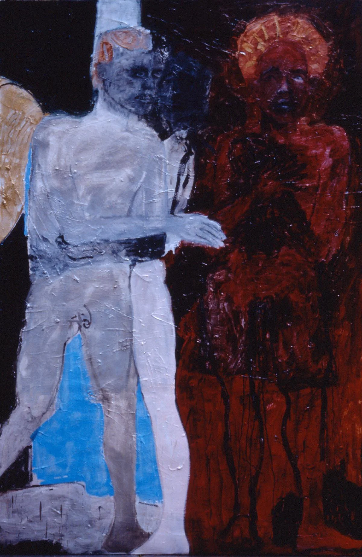 Castration of Origen 1999 oil on canvas