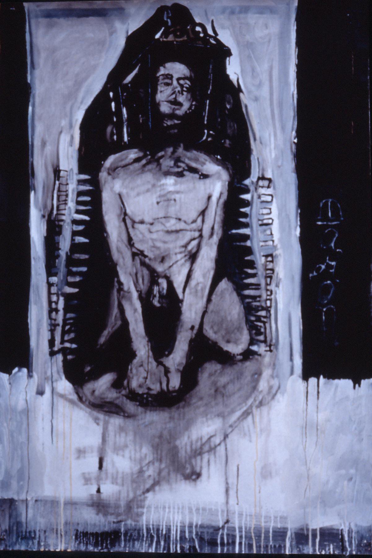 Maron c.1990s oil on paper