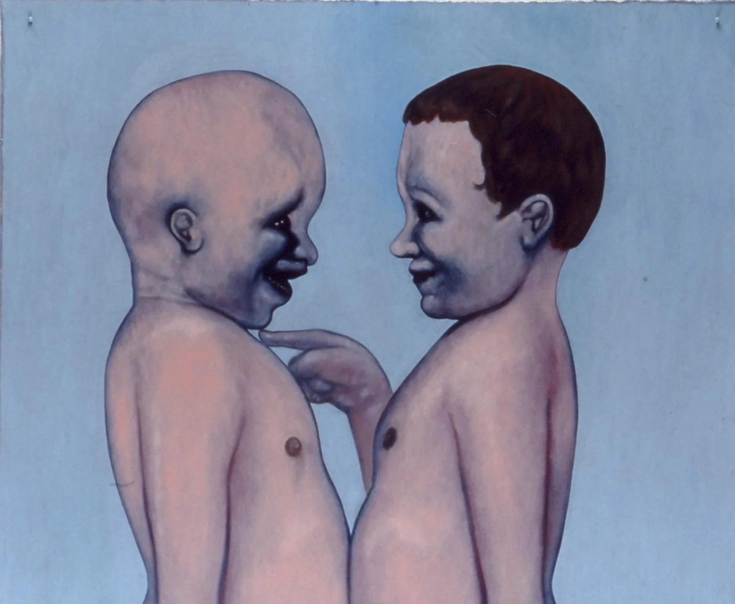 Coochie Coo 2001 oil on paper 