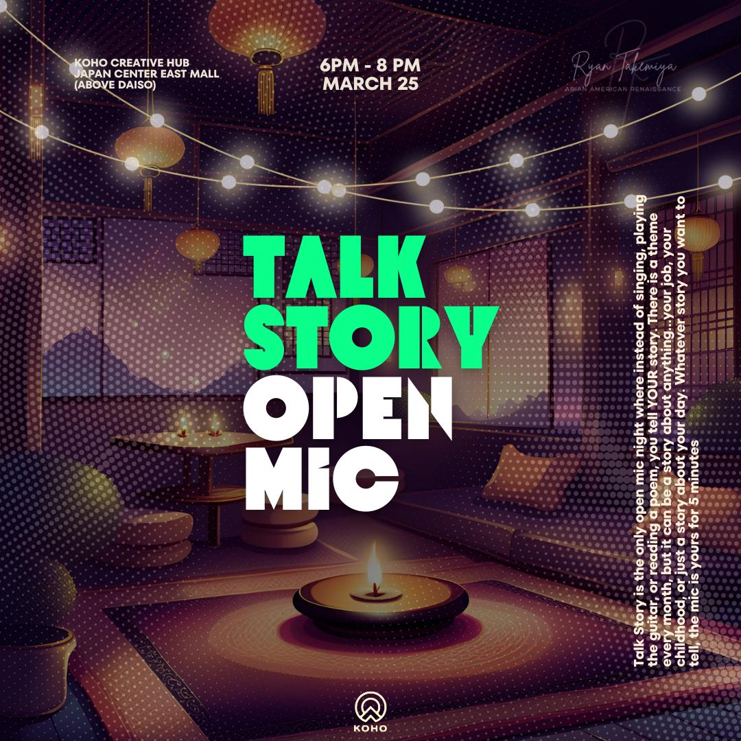 03/25 TalkStory Open Mic