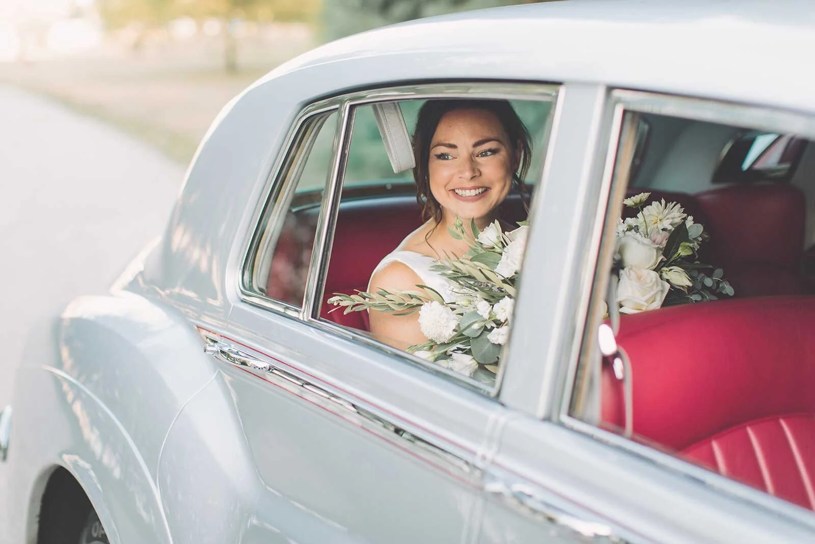 Whistler Bridal in a Car