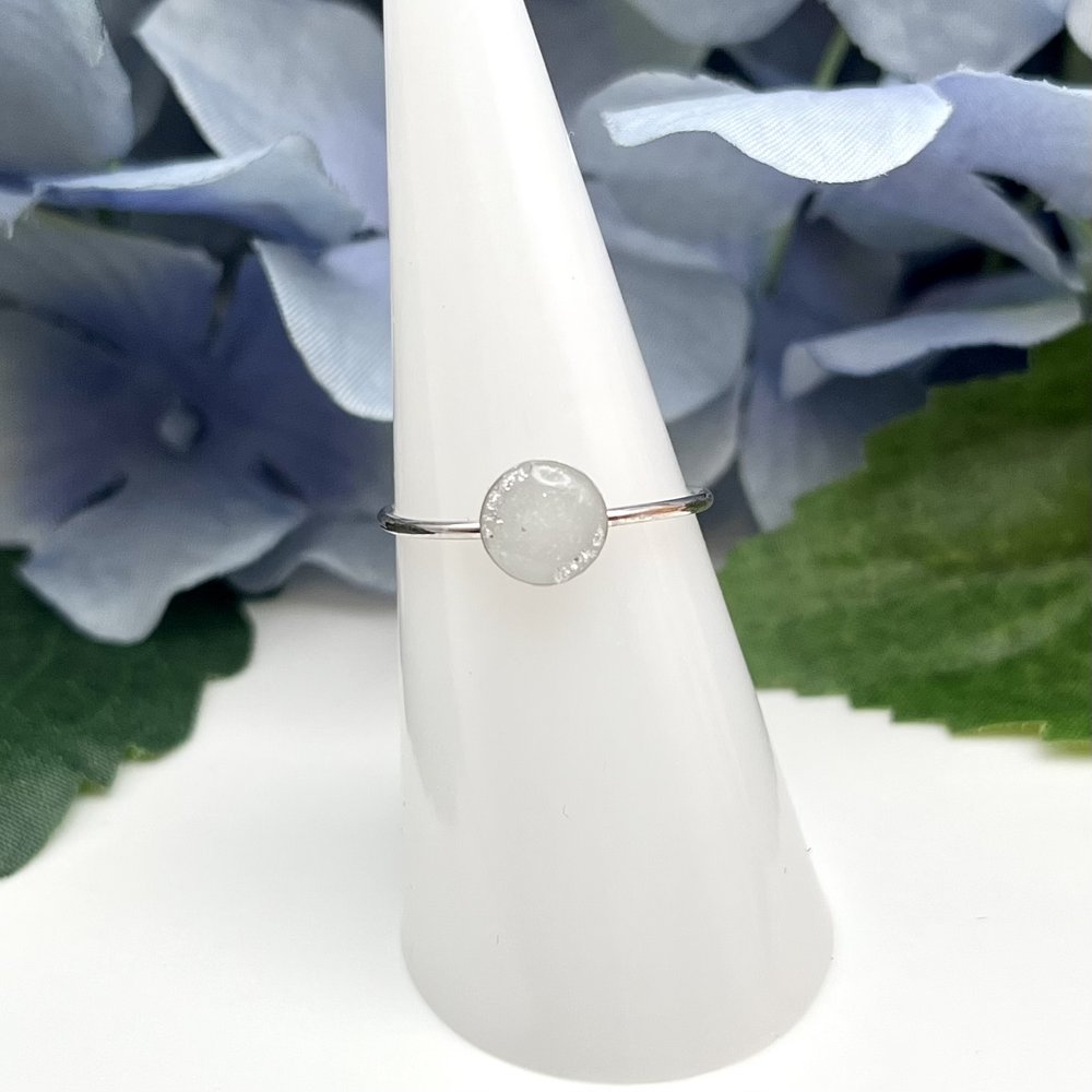 DIY Bloom Breastmilk Ring 925 Sterling Silver Ring DIY Breastmilk