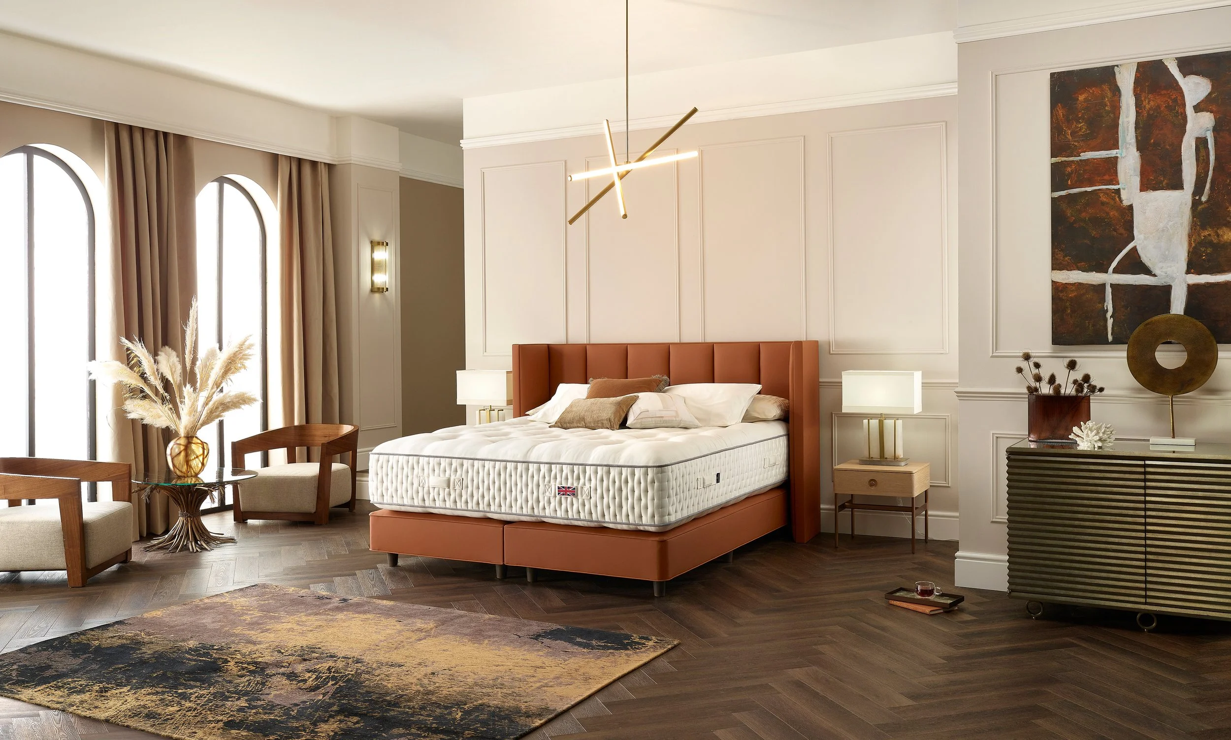 Harrison Spinks Models — The Bed Room Park City Luxury Mattresses & Fine Linens