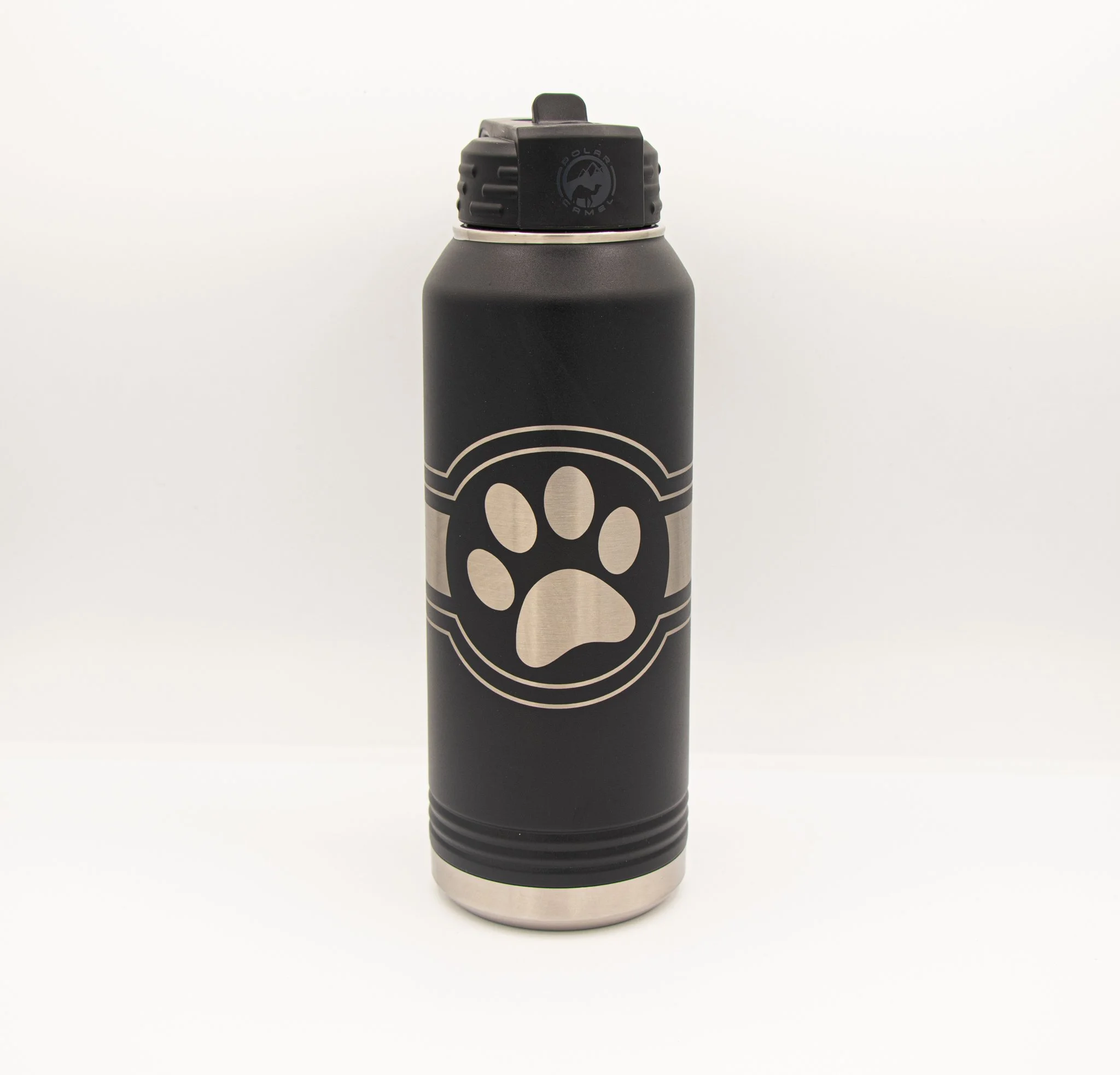 Puppy Paw Band Water Bottle