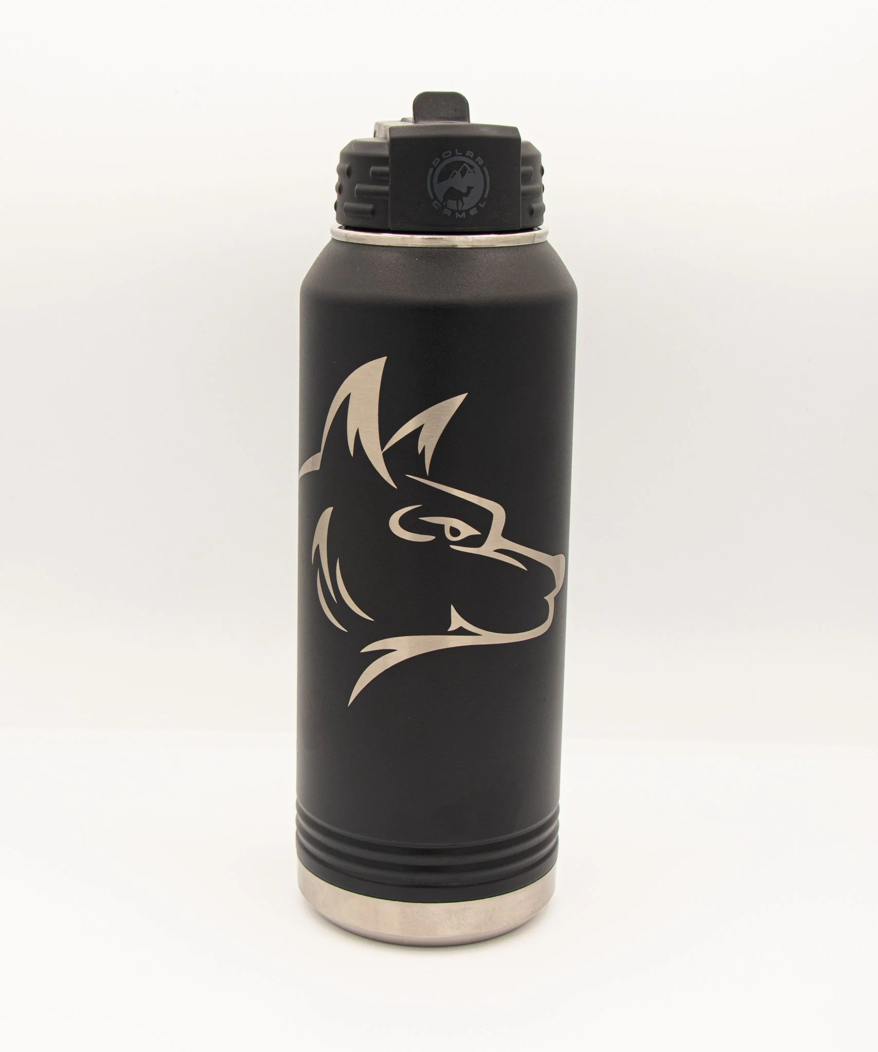 Wolf Head Water Bottle