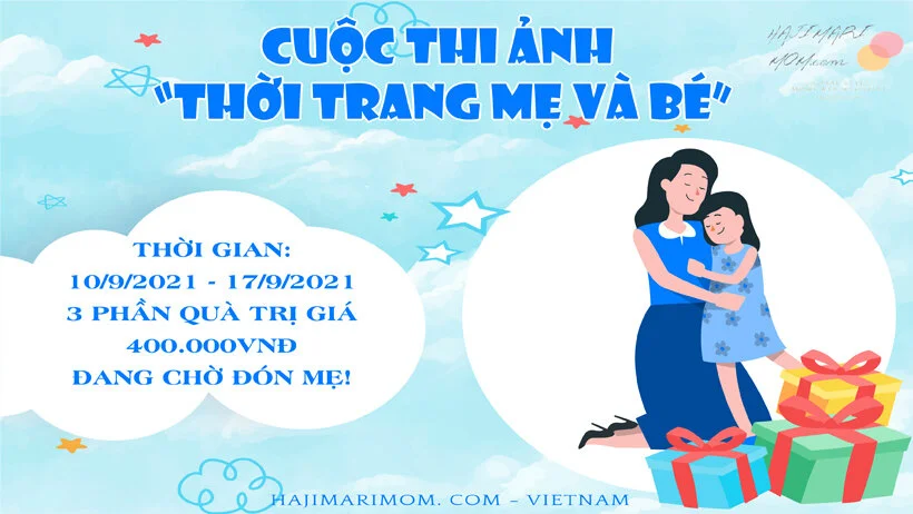 Cuộc thi ảnh “Thời trang mẹ và bé” Online