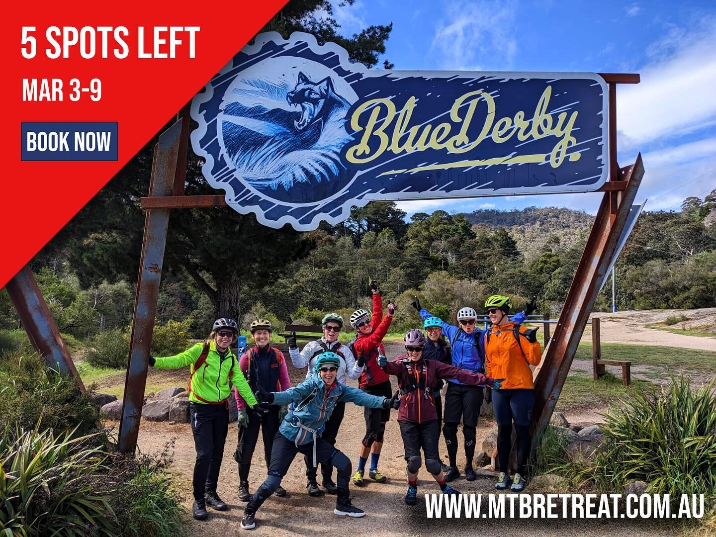 March = Best Weather + Less Crowds + Awesome Trail Conditions. 5 Spots Left on March 3 to 9 Signature Retreat in Derby / Bay of Fires and St Helens.

Escape, Connect, Evolve - Join us and cycle some of the world&rsquo;s best flow trails in Tasmania, 