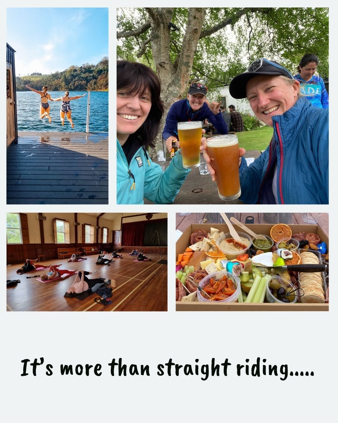 Yep we ride&hellip;. but it is supposed to be holiday too! Escape, Evolve &amp; Connect in this beautiful part of the world. Take a look mtbretreat.com.au