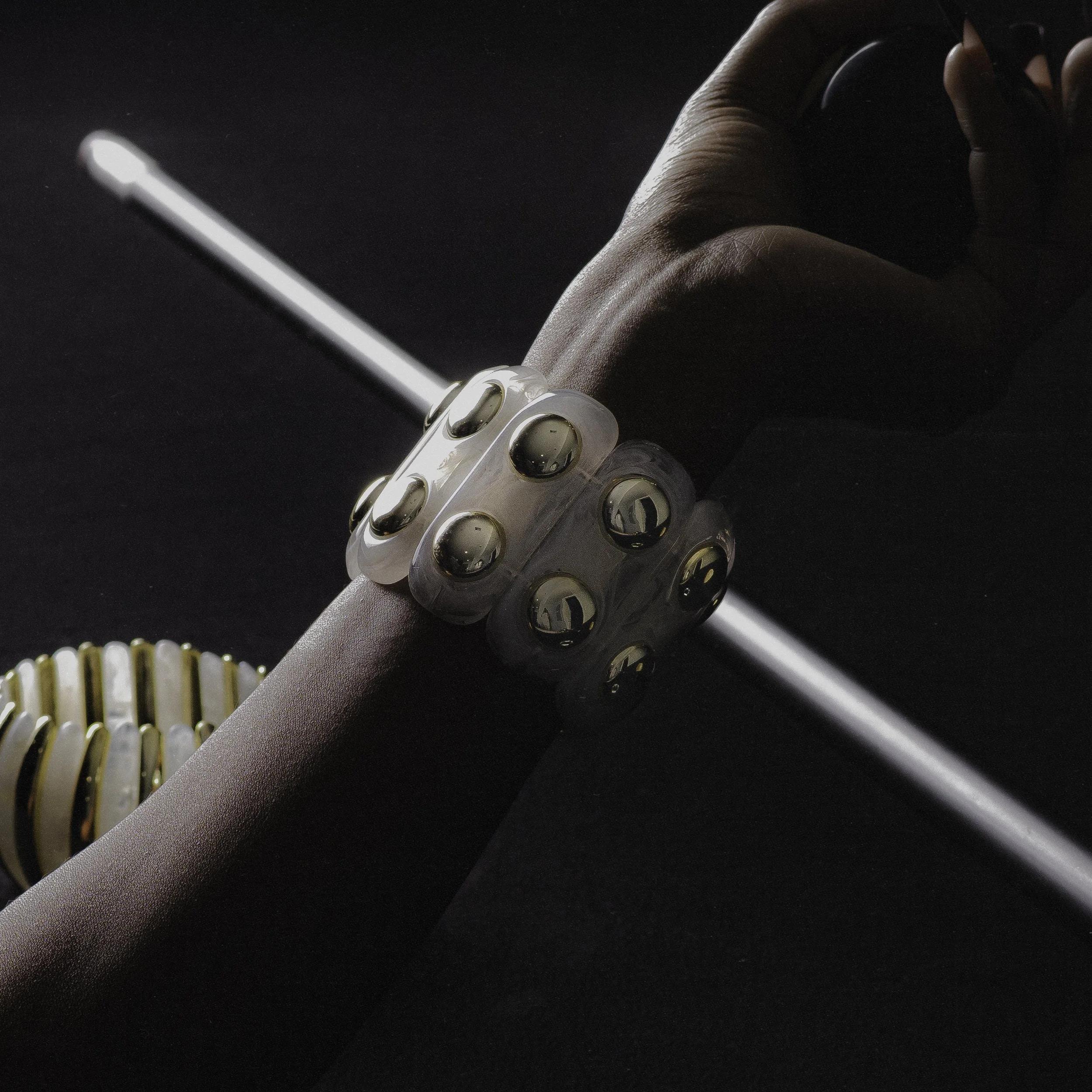 Ivory Form Bangle