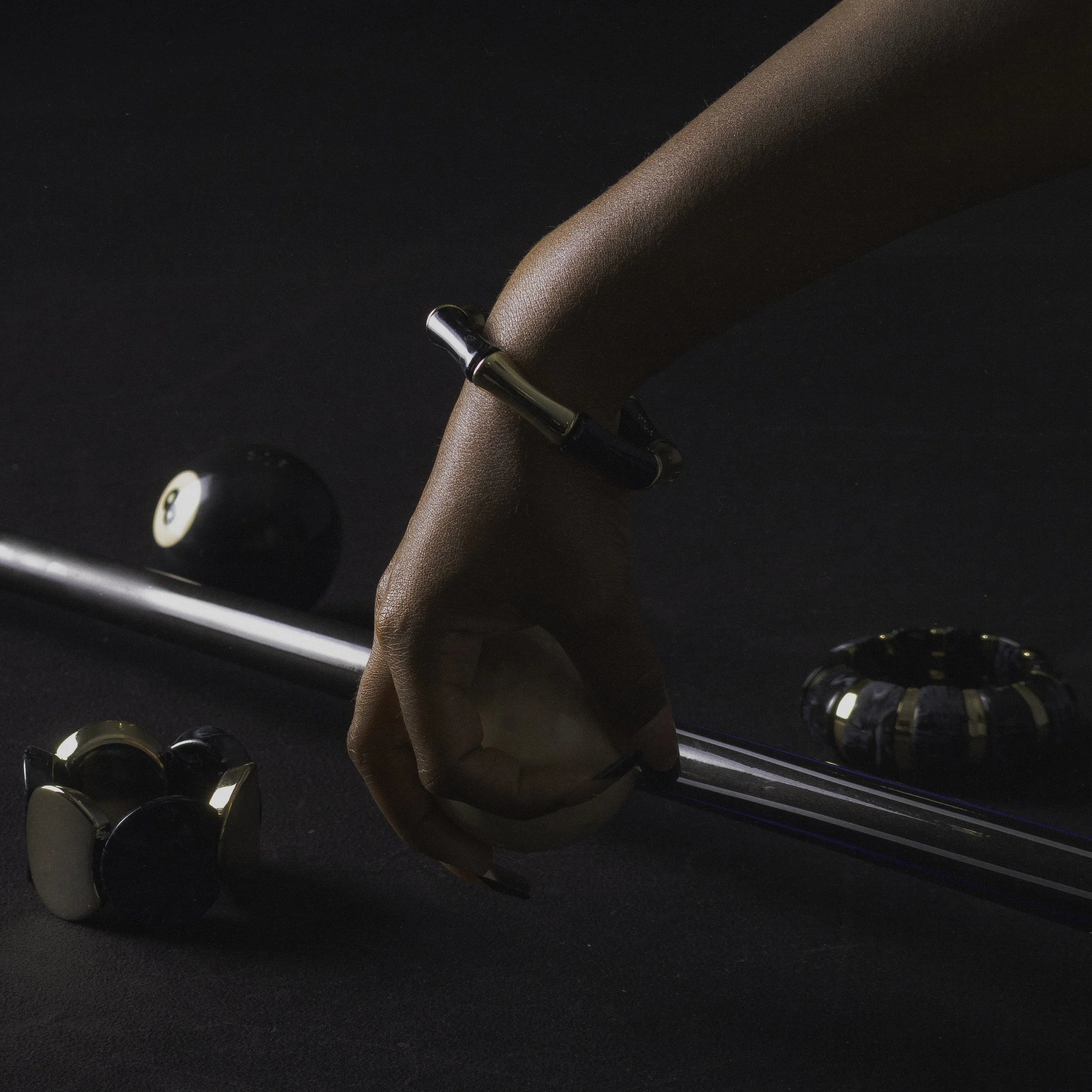 Ebony Line Bangle