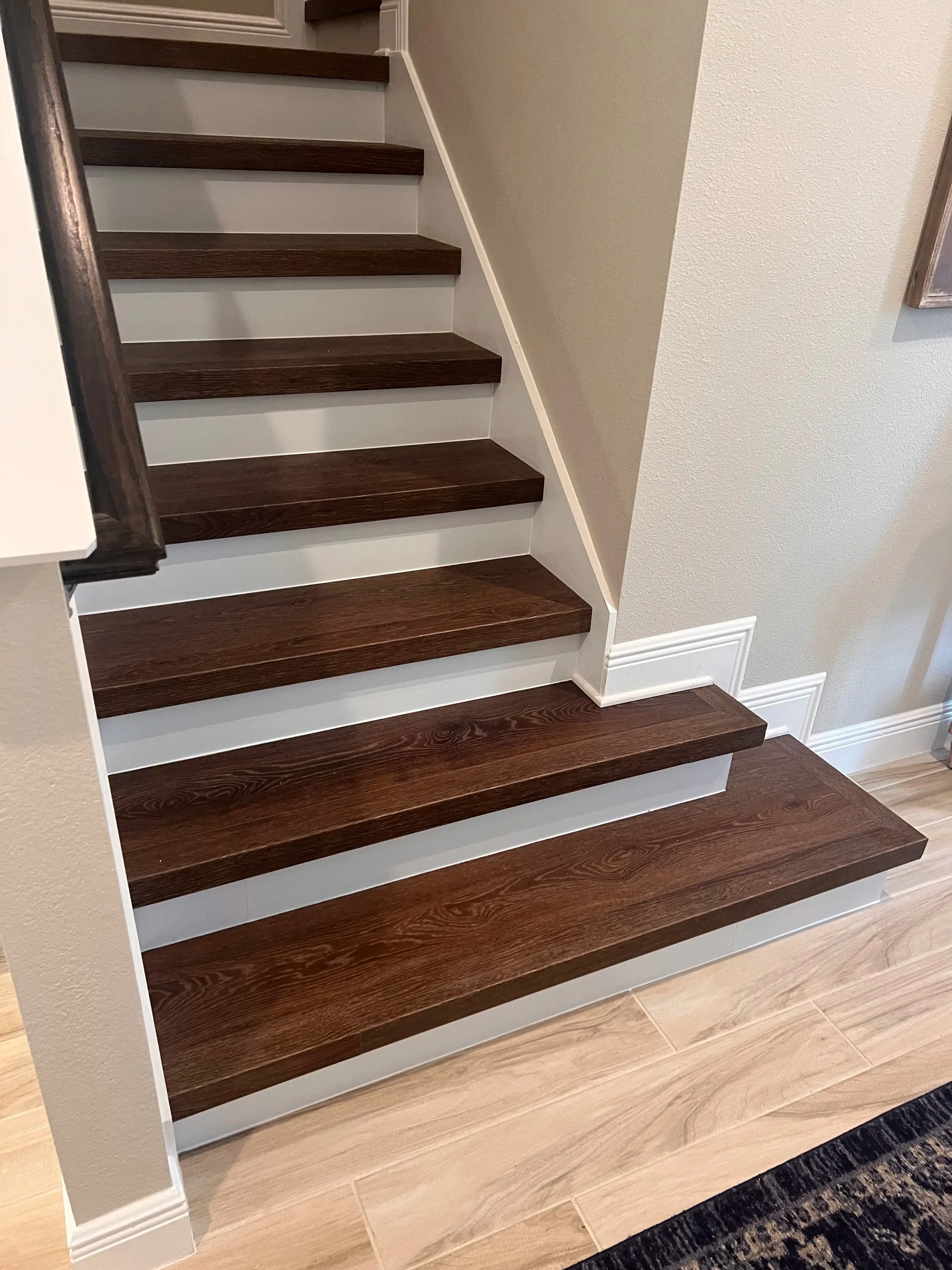 Stairs installation 