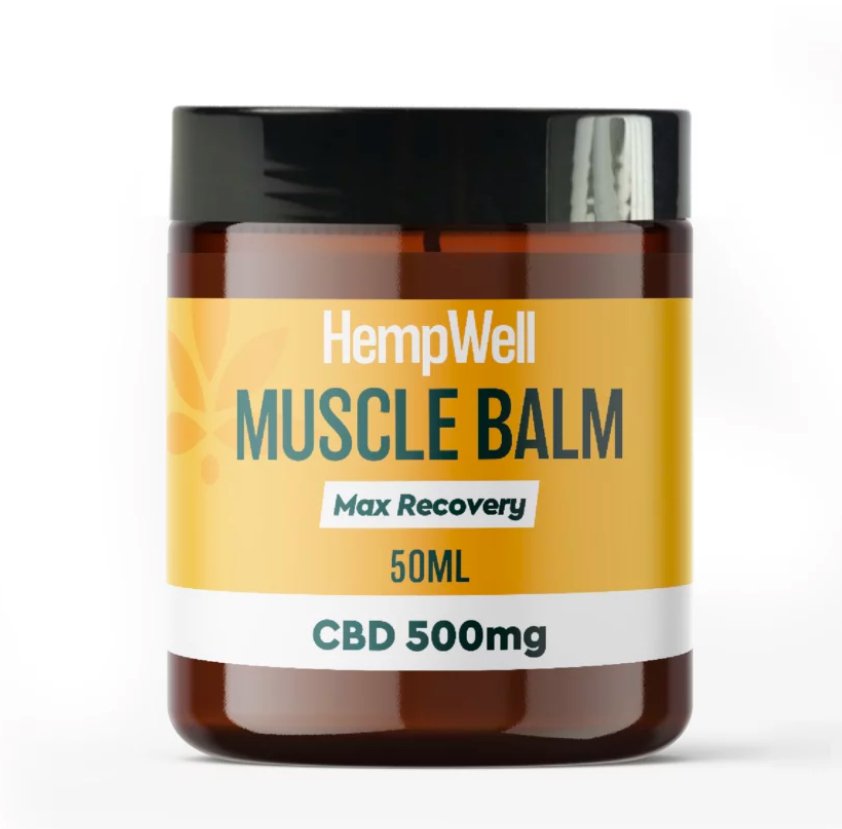 HempWell CBD Muscle Balm 500mg