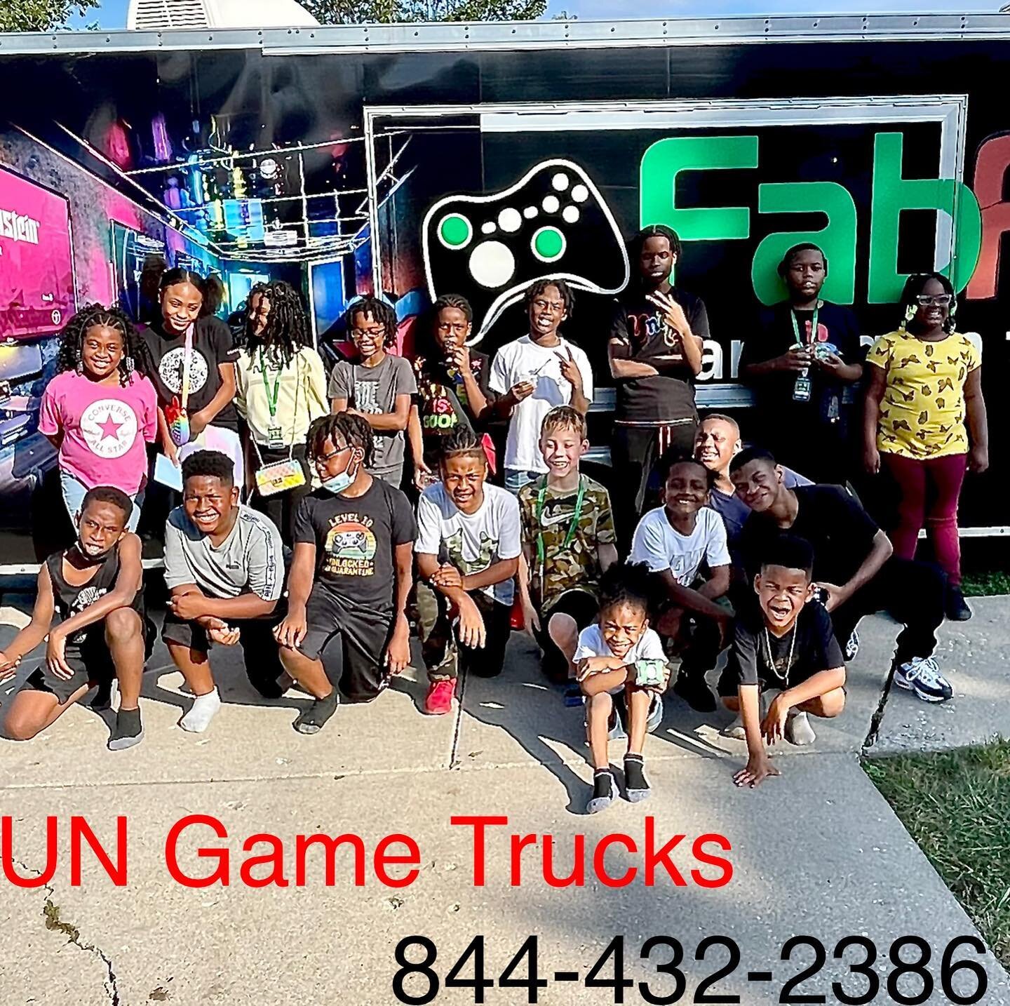 #FabFunGameTrucks out here y&rsquo;all from  #broadview  to  #Hazelcrest #illinois #birthday was hot. #photography #appleiphone  #kids  #birthday  #party  for booking call 844-432-2386