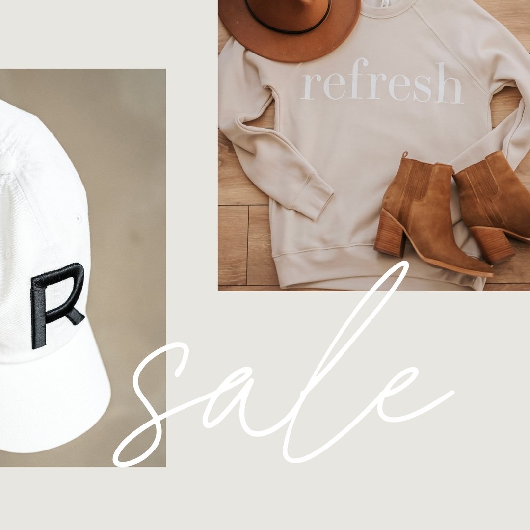 Refresh is doing some spring cleaning!🌸

📣Get 50% off our ENTIRE store this week! Use code SPRING24 at the checkout. 📣

Go to www.refreshwomen.org/shop to find your favorite new piece of Refresh merch