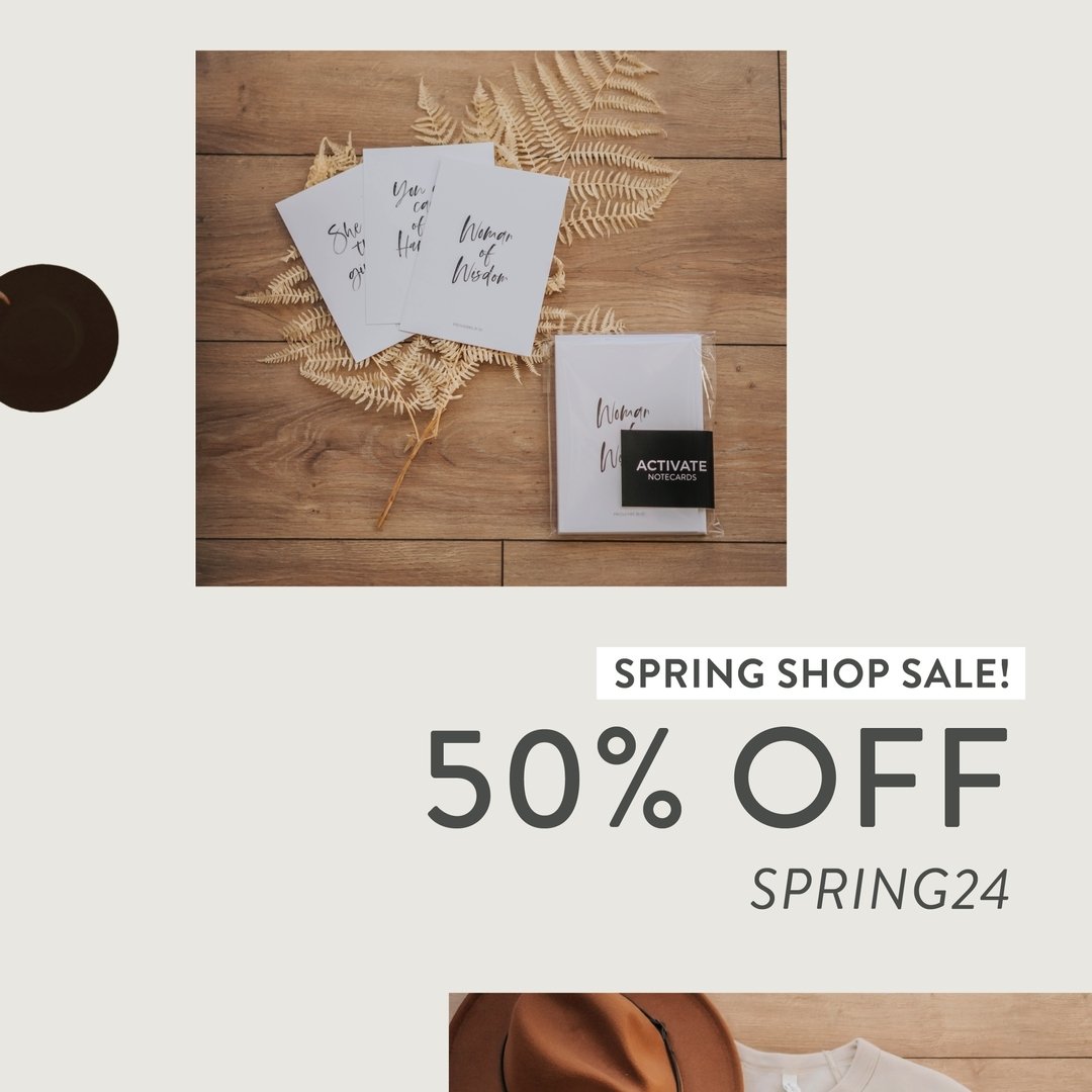 📣Today is the last day to shop our Spring Cleaning Sale! 📣

Take 50% off all your order with the code SPRING24.

We are packing and shipping orders tomorrow, so make sure to purchase online at www.refreshwomen.org/shop today!