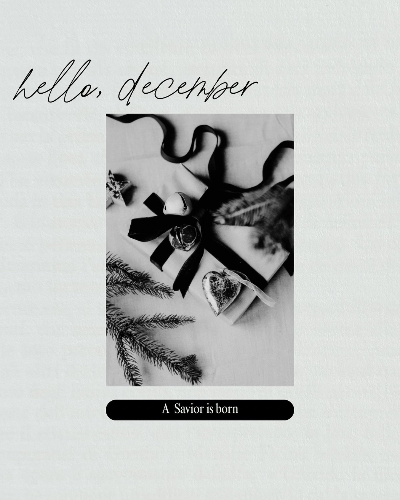 December is often marked by hustle and bustle&hellip;lists to finish, plans to perfect, and pressure to create &ldquo;holiday magic&rdquo; for everyone around us. ✨

But this year, we&rsquo;re choosing a different pace.

Instead of rushing, we&rsquo;