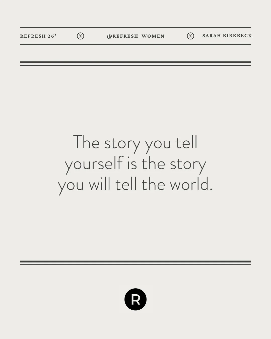 Bad news:
The lies we believe shape the strongholds we live with.
Fear quietly writes stories that keep us bound.

Good news:
Freedom is still available.
The Gospel doesn&rsquo;t just confront the lie &mdash; it rewrites the story.

What we believe b