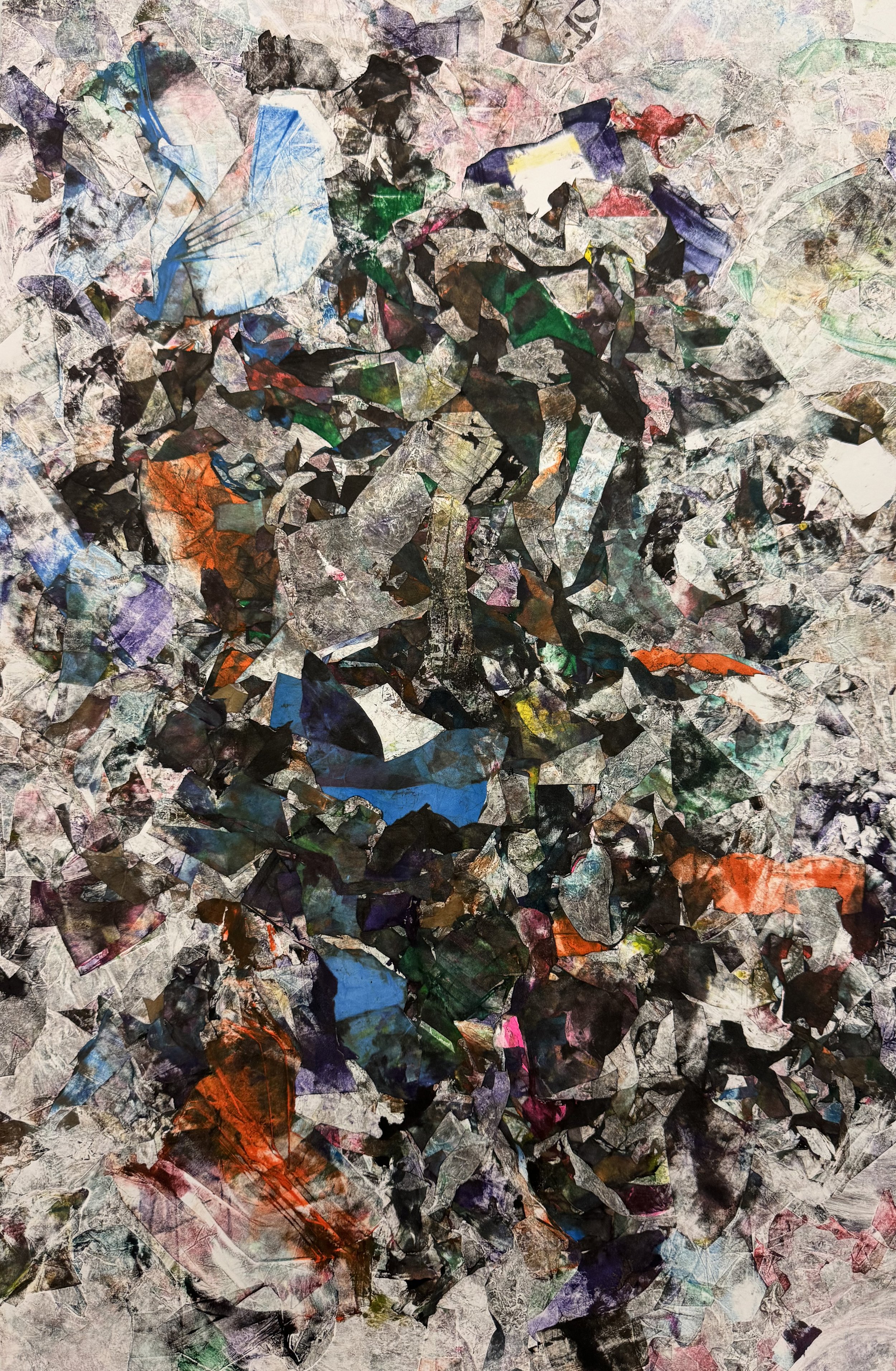 Monoprints from Together, 2025, Sizes vary
