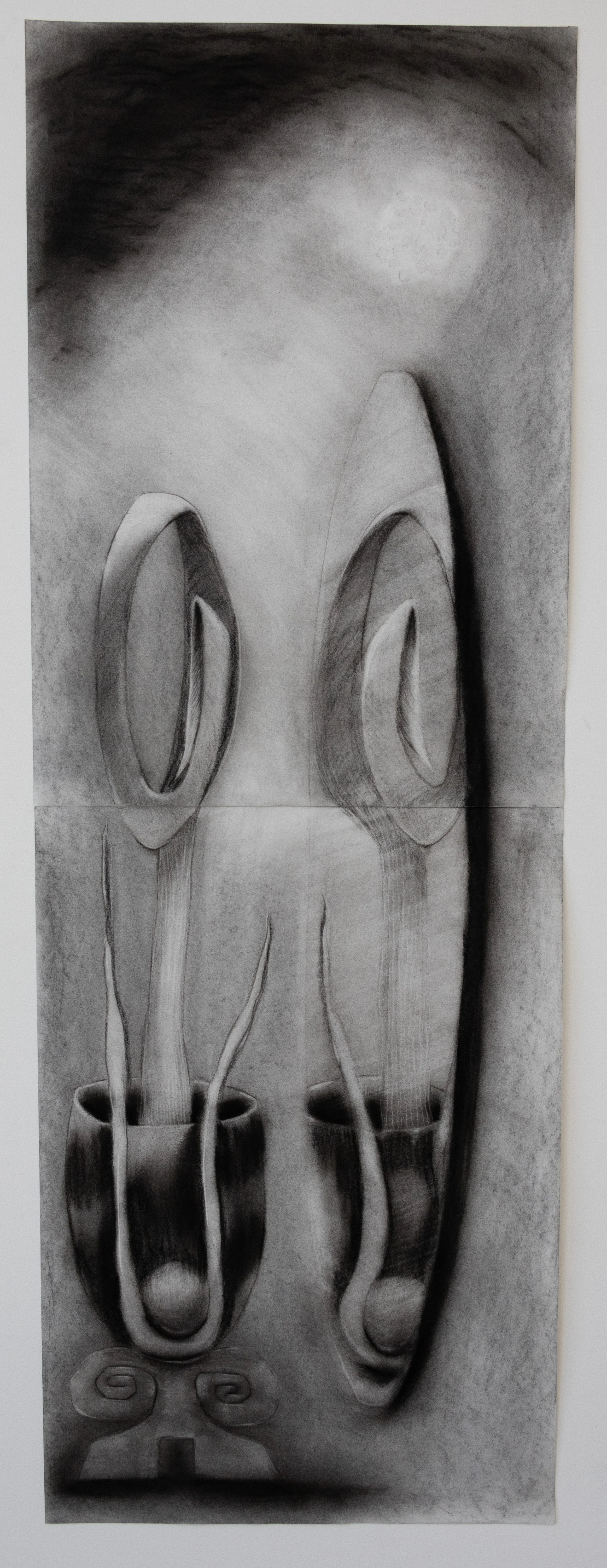 Posture
2025
Charcoal
46 ½” x 16 ½”