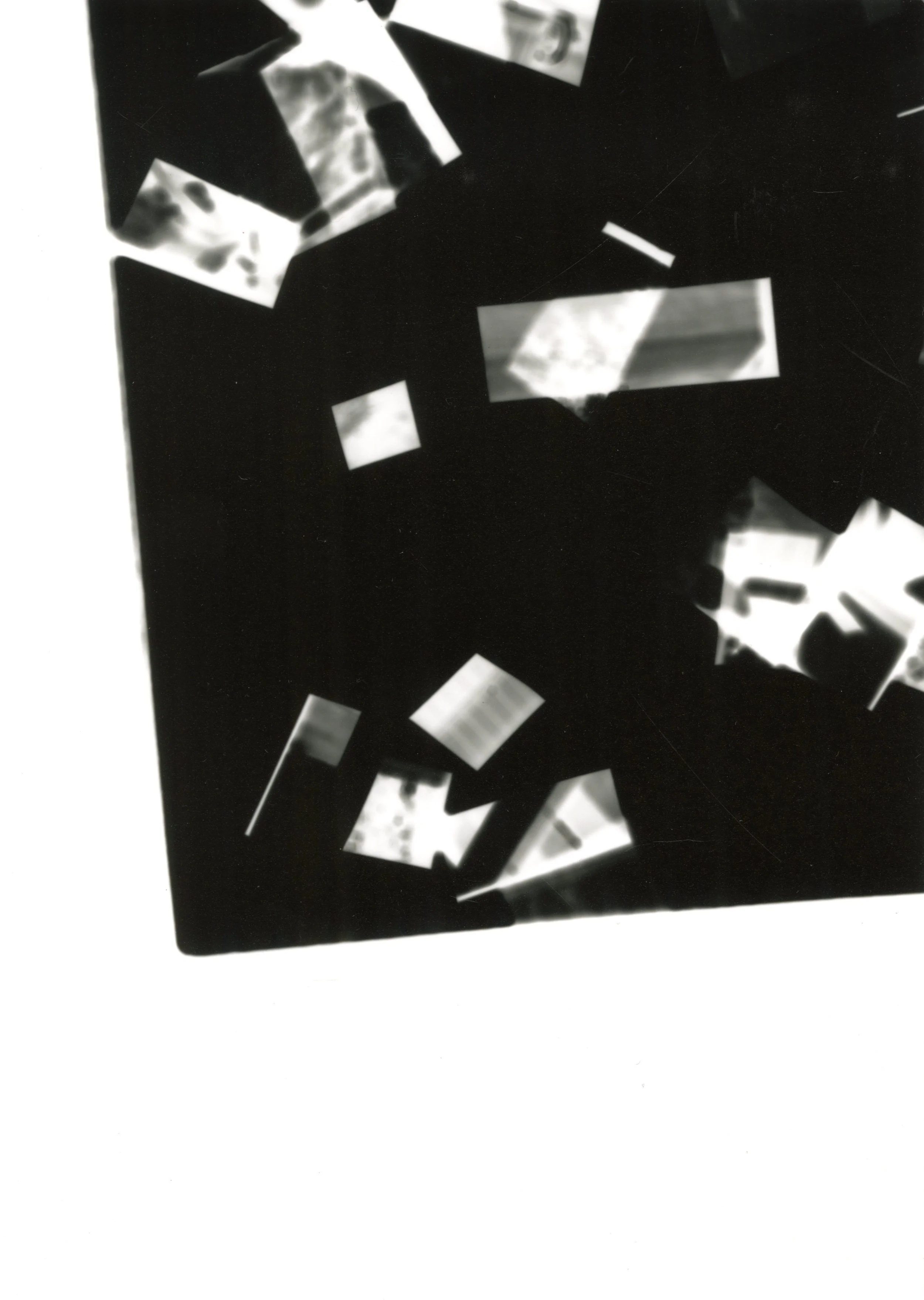 (Darkroom enlarger light) 5x7"