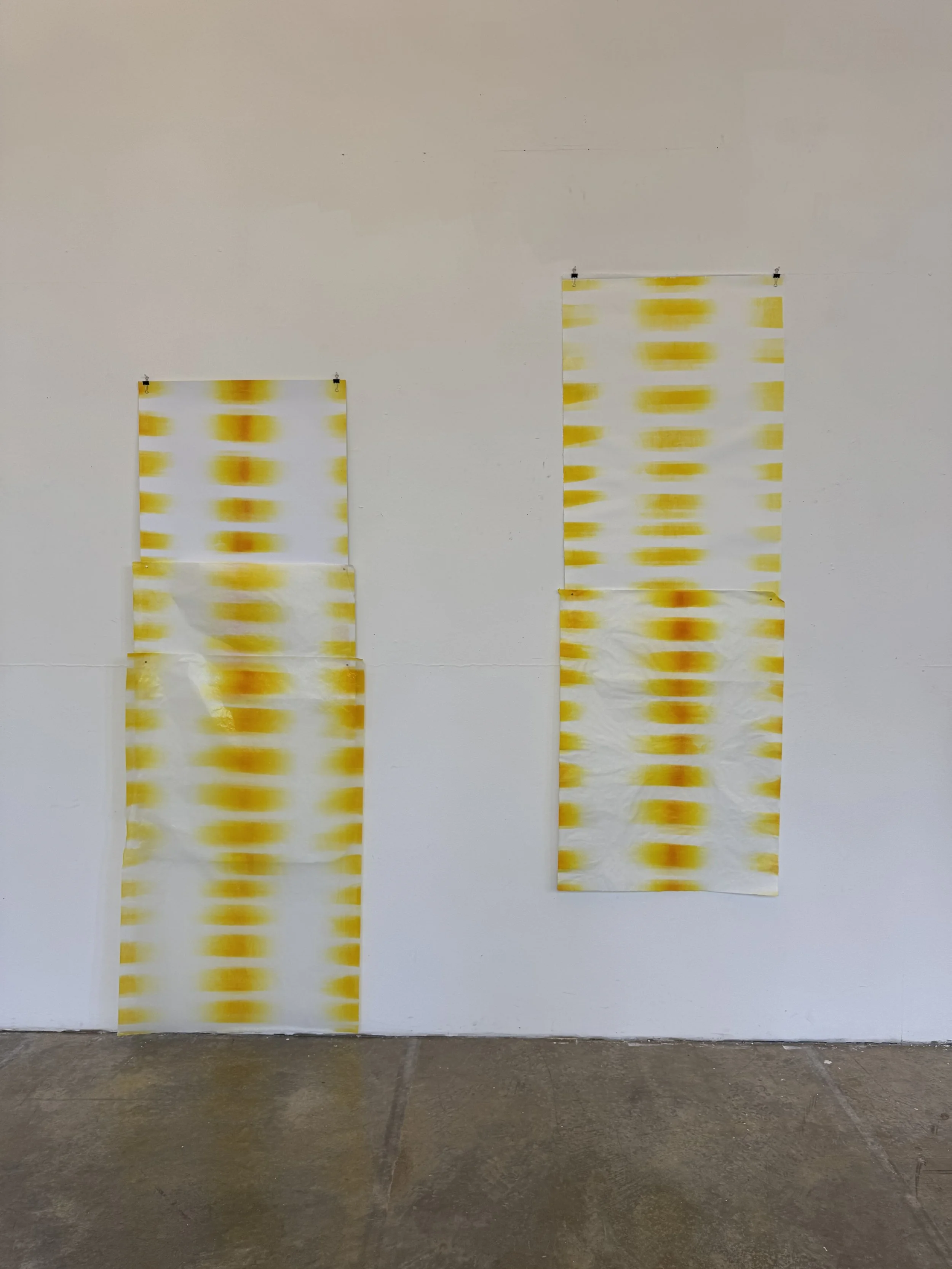 Flickers in yellow