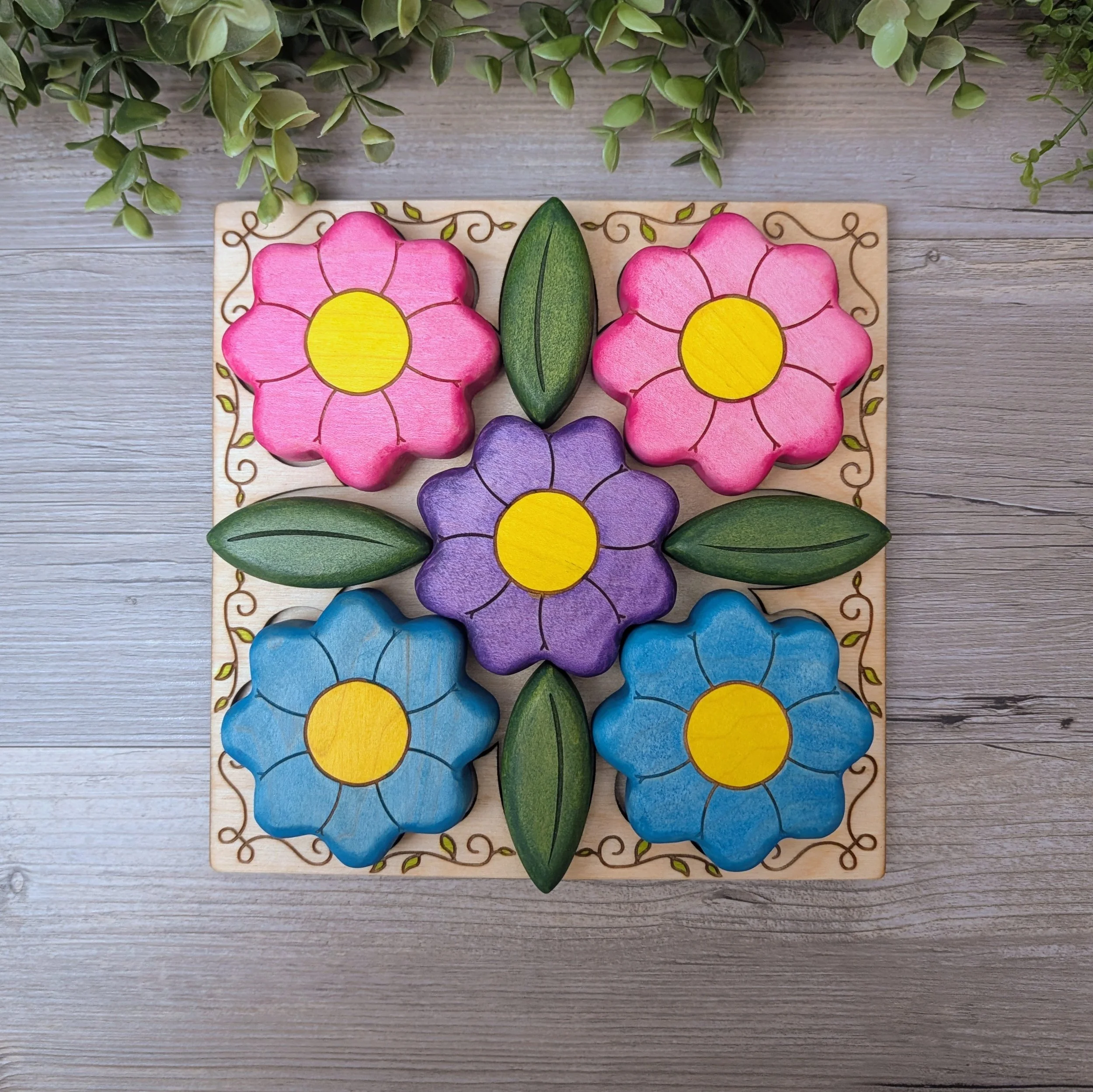 Flower Mandala Puzzle
