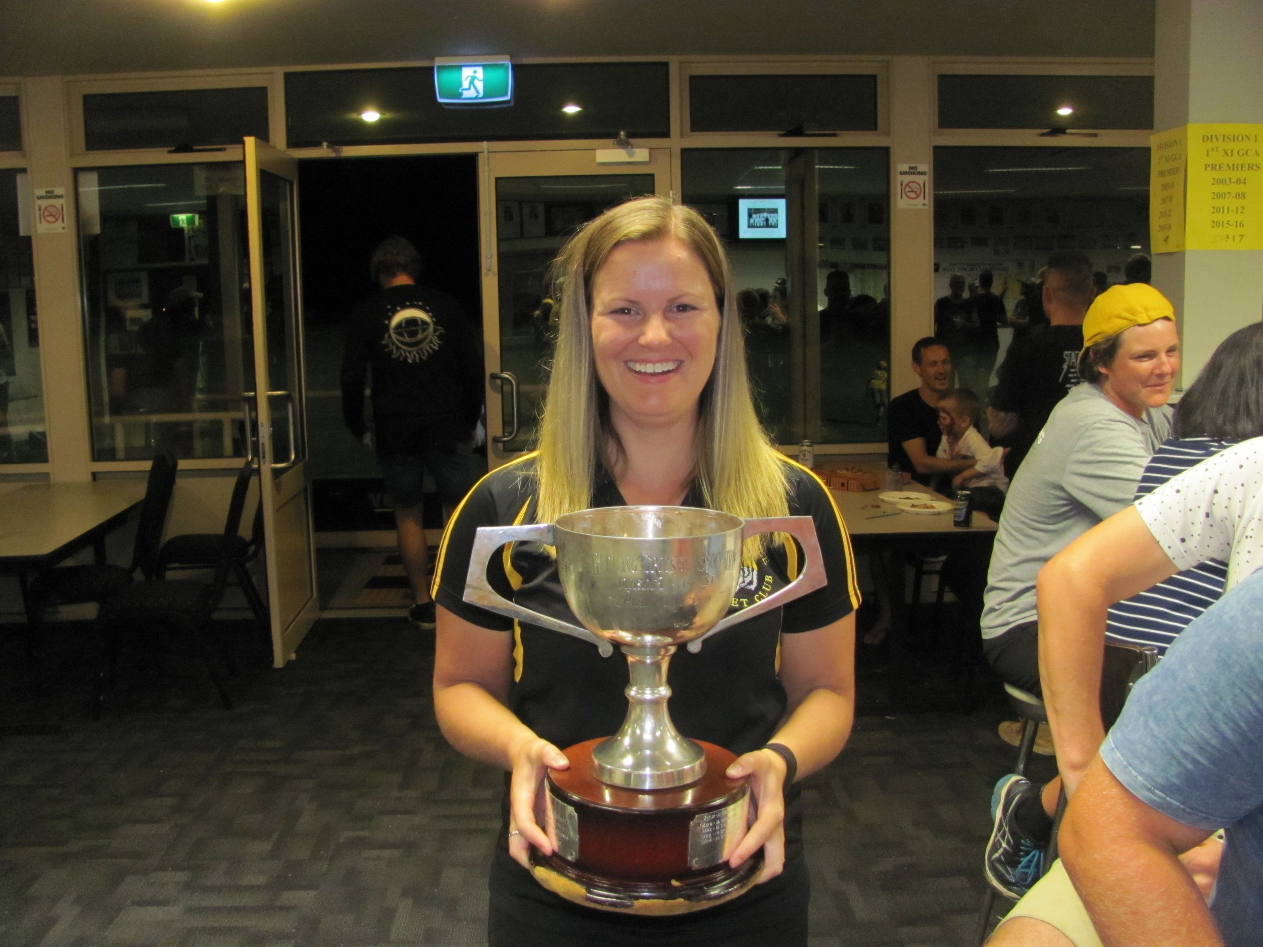 Trophy cricket women premiership cup