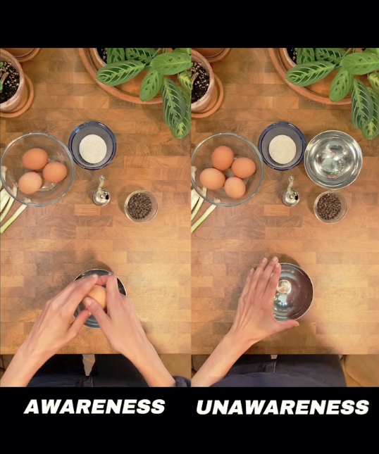 Intention - Unawareness vs Awareness (video)