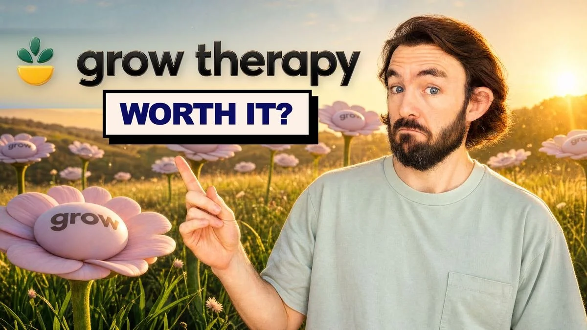 person in a field of flowers