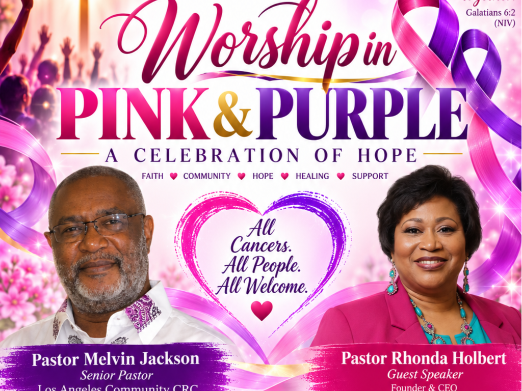 Worship In Pink with Los Angeles Community CRC