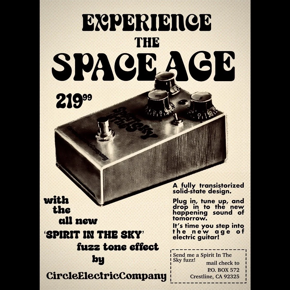 SPIRIT IN THE SKY FUZZ (PRE-ORDER Full)