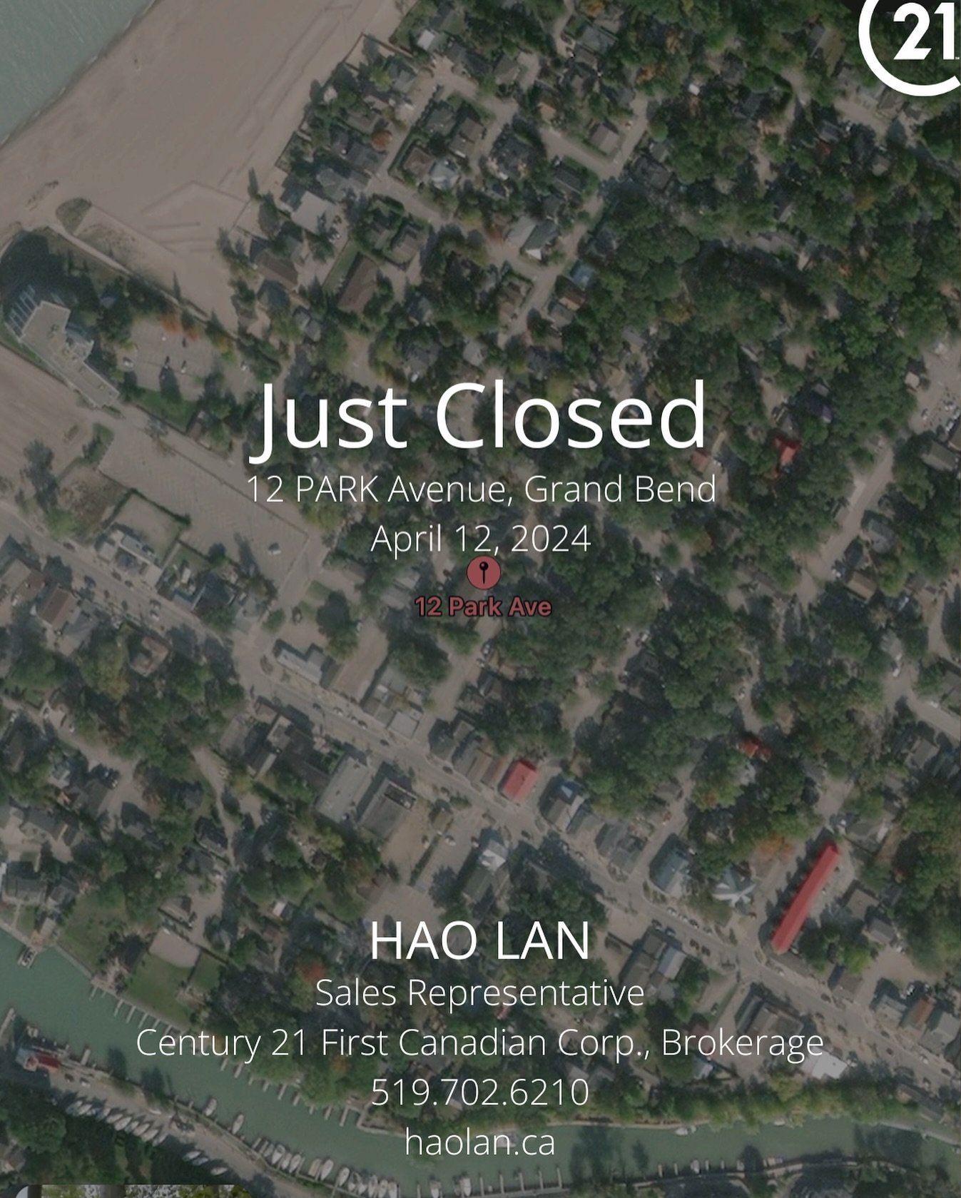 🏡 JUST CLOSED - Representing Buyer
📍 12 PARK Avenue, Grand Bend, Ontario N0M 1T0
🧑🏻&zwj;💻 MLS&reg;#: 40542928

We firmed up the deal last week and now it&rsquo;s closed! Congratulations to my wonderful buyer clients! This freehold townhome with 