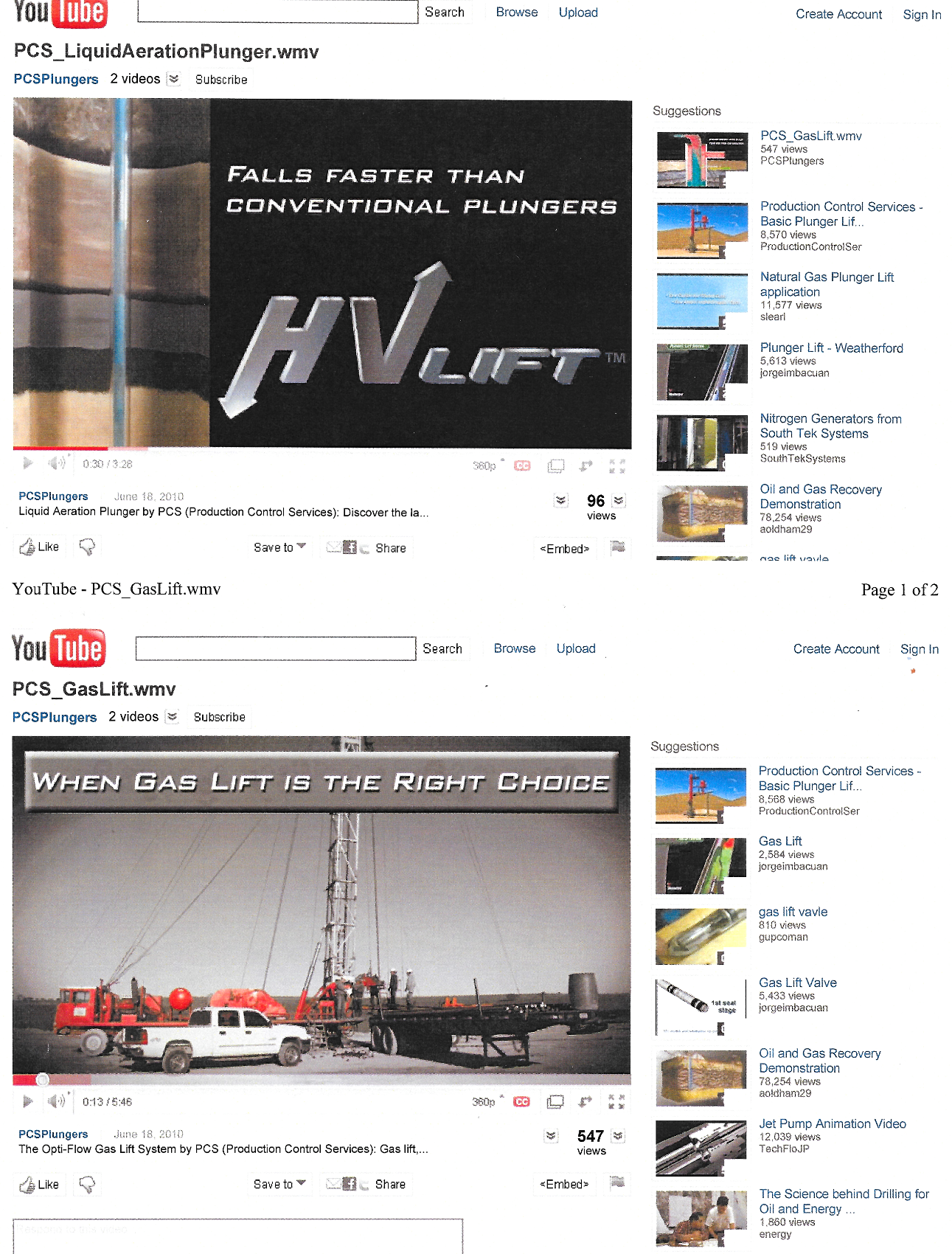 Product Videos