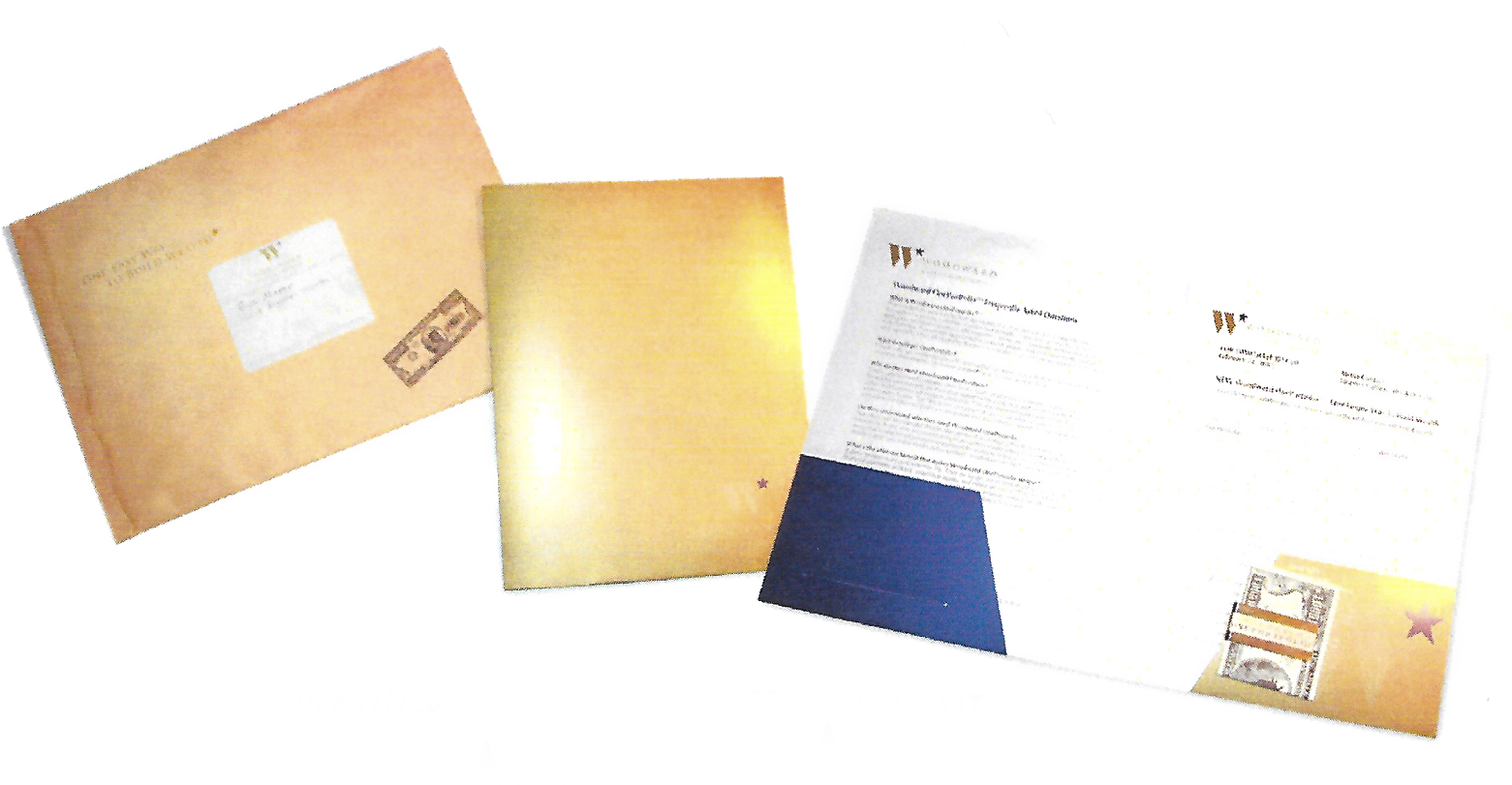 Public Relations Press Kit with Attention-grabbing Money Clip and Fake $100 Bill