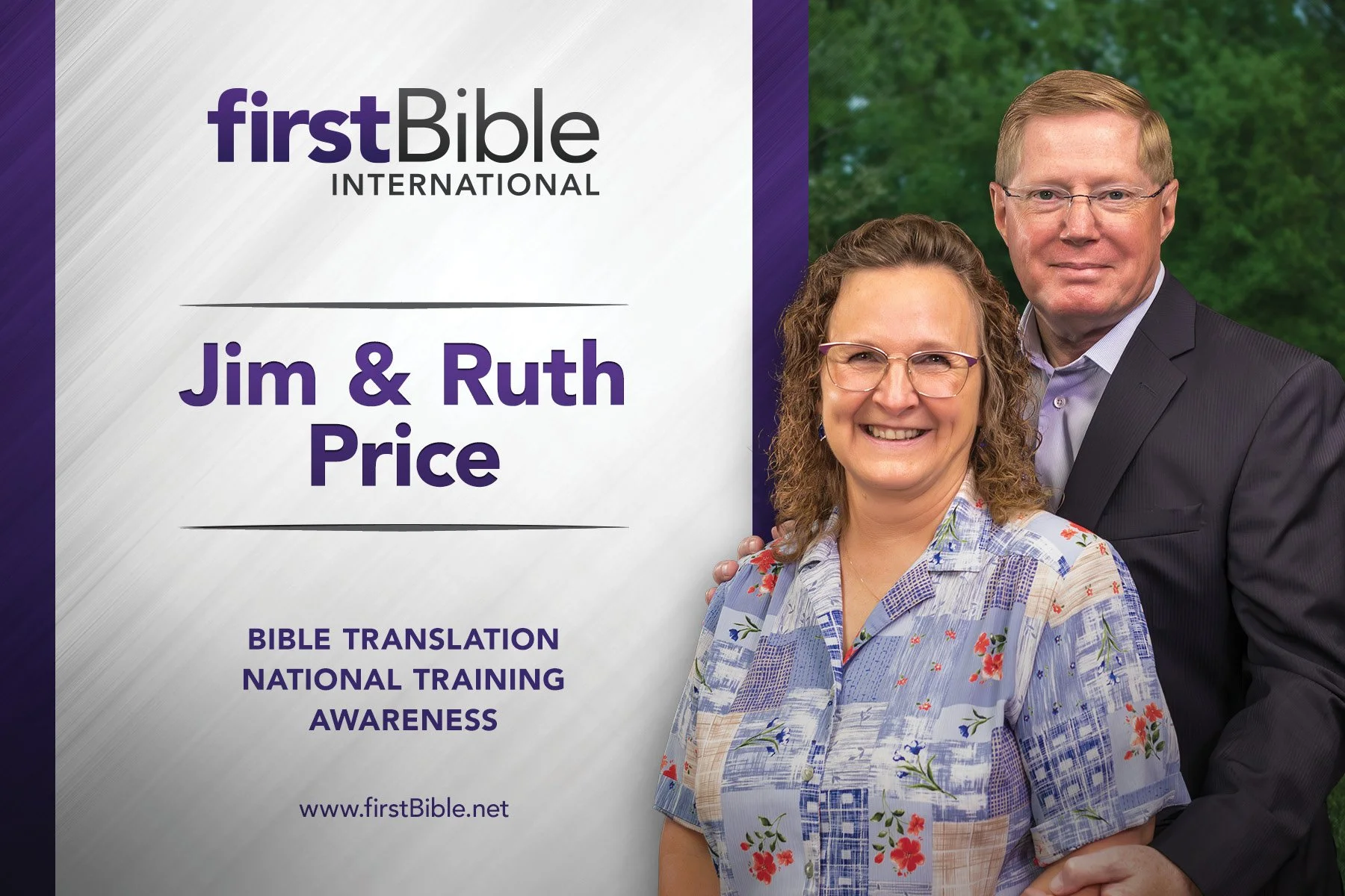Missionary Presentation — Bro. Jim Price