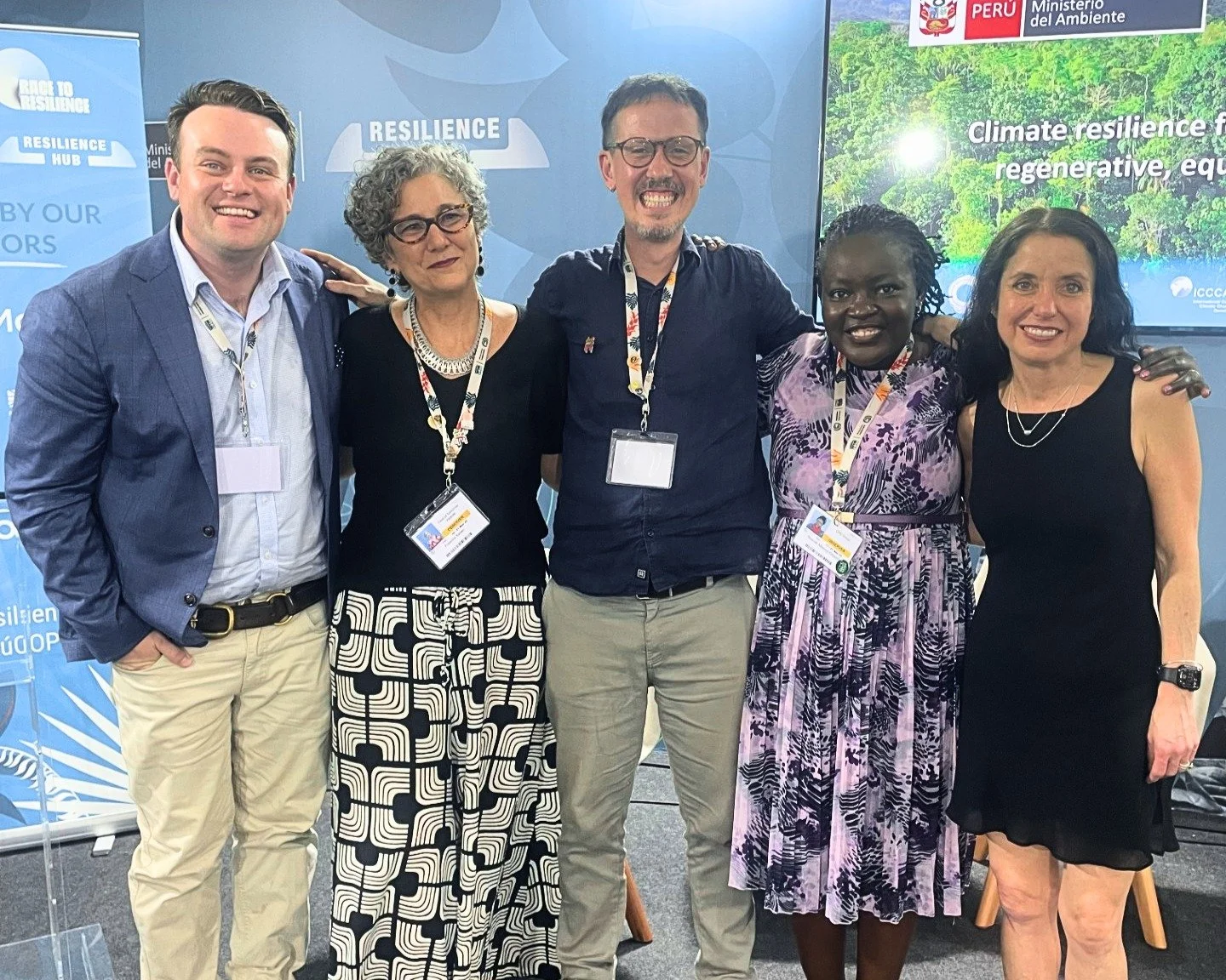 An incredibly powerful day here at @cop30nobrasil  in Bel&eacute;m.

Just wrapped up the @foodtank session at the Resilience Hub, focusing on "Climate resilience for a nourishing, regenerative, equitable future." The conversation was robust