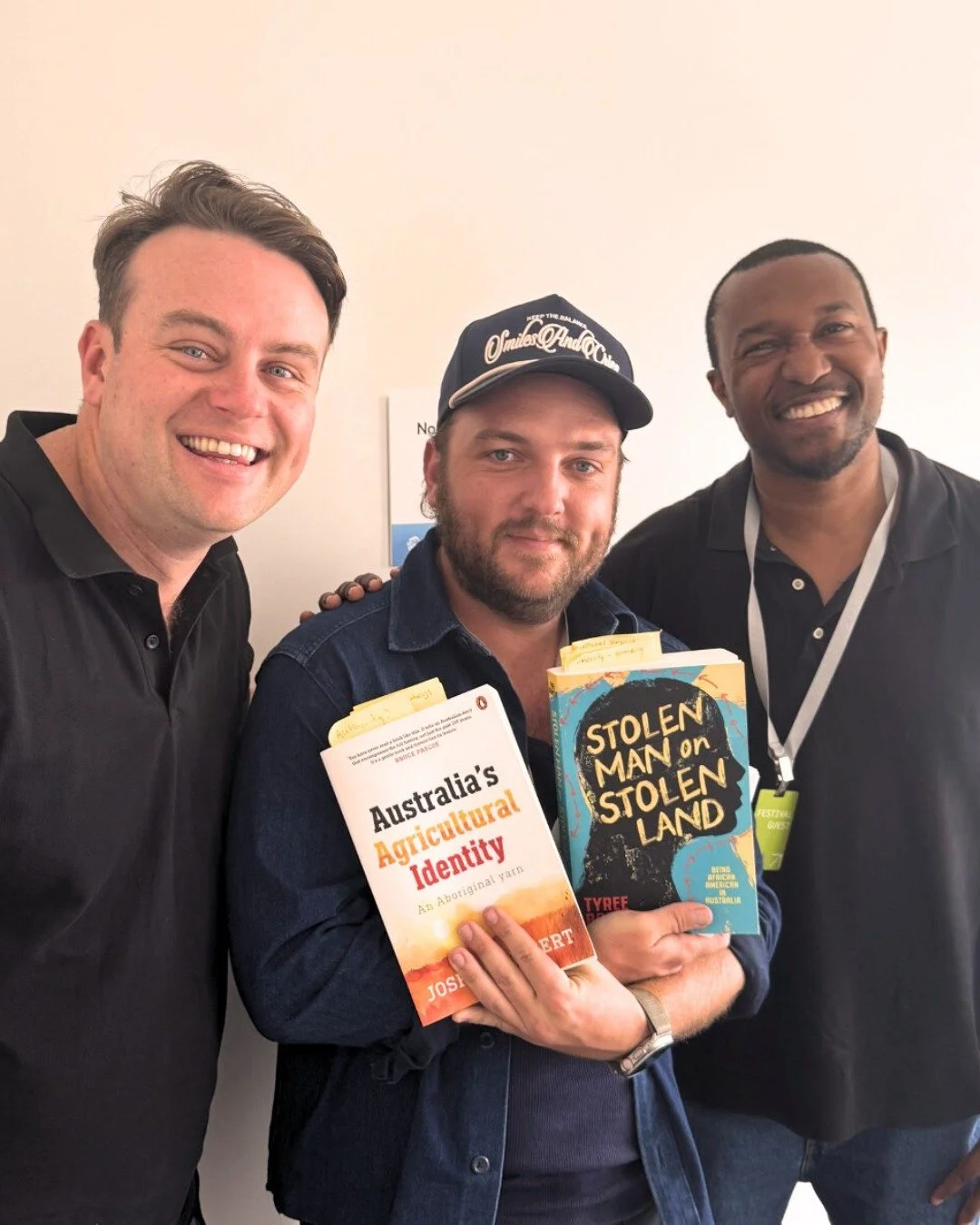 A great afternoon at the @manlywritersfestival yesterday for our session, &lsquo;Land, Identity and Who Gets to Belong&rsquo;.

It was a privilege to share the stage with @tyreebarnette82 (author of Stolen Man on Stolen Land) to discuss the intersect