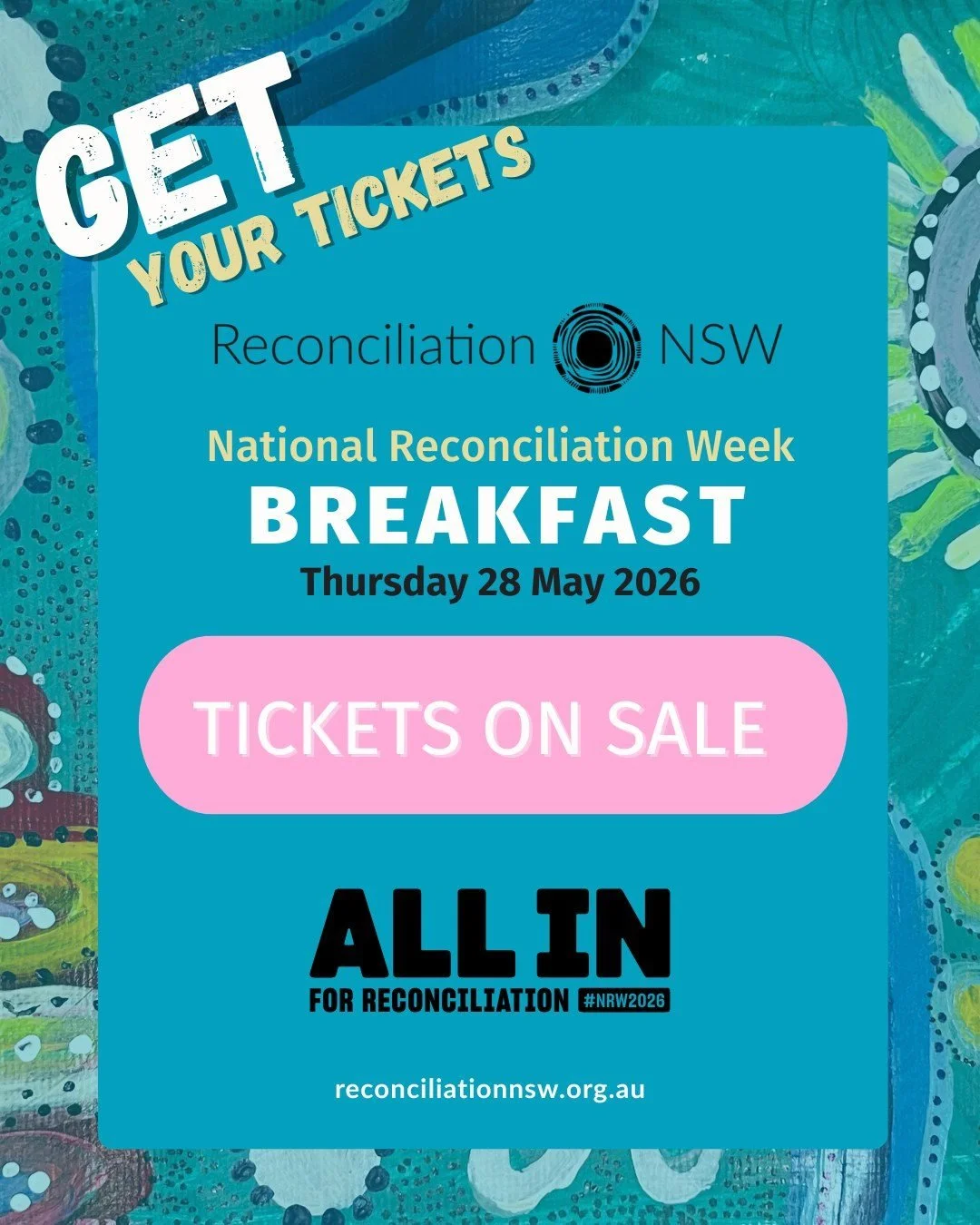 As Co-Chair of Reconciliation NSW  @nswrc  I am asking my network to step up and go &lsquo;All In&rsquo; for National Reconciliation Week this year.

On Thursday, 28 May 2026, we are hosting our annual NRW Breakfast in Sydney.

This year, we have the
