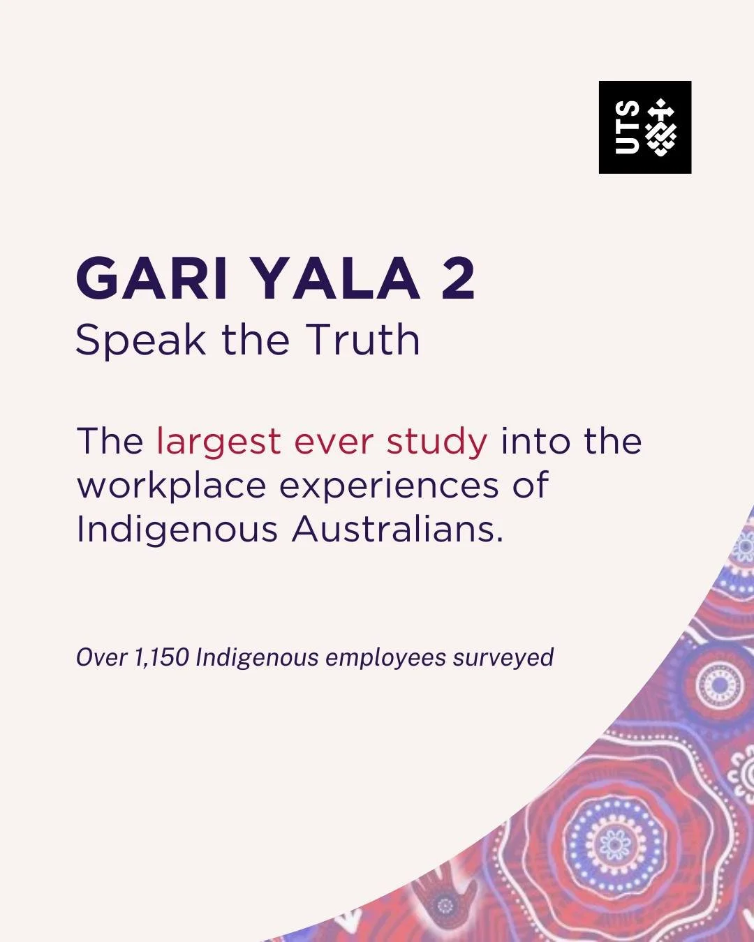 The release of the Gari Yala 2 report provides a necessary wake-up call regarding the lived experience of First Nations people at work.

Surveying over 1,150 Indigenous employees, the data shows that systemic gaps remain. Currently, only 40% of respo