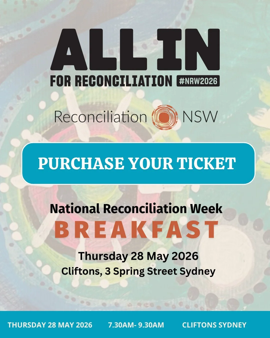 While I am currently on the ground in Aotearoa, the focus remains on the momentum we are building back home for National Reconciliation Week in May.

General tickets for the 2026 Reconciliation NSW (@nswrc) Breakfast on May 28 are now available.

Thi