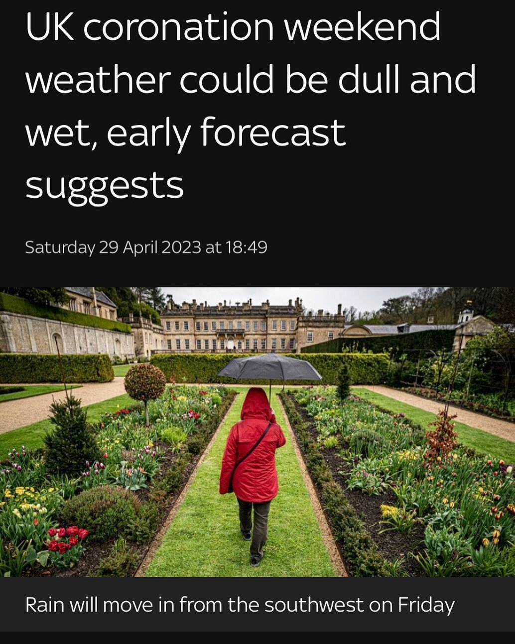 We&rsquo;ve just read that the powers that be predict next weekend to be &ldquo;dull and wet&rdquo;. Most people would say that&rsquo;s a bad thing. 
-
To us&hellip;that&rsquo;s a English Summer Day!!
-
In this great country I have seen people play t