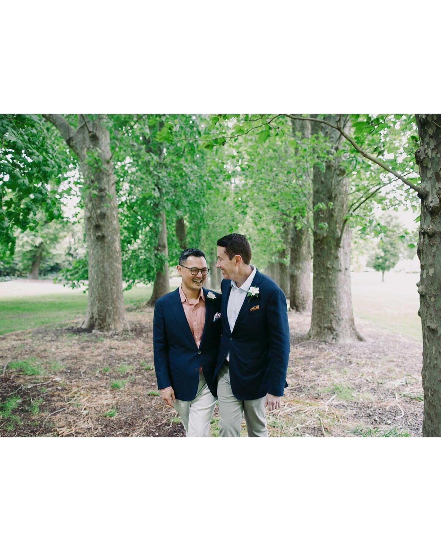 7 years ago I captured Mike and Mat&rsquo;s commitment ceremony. Since then, Australia thankfully passed the marriage equality act and Mike and Mat decided to  officially marry. They chose an intimate wedding in the city gardens and I was delighted t
