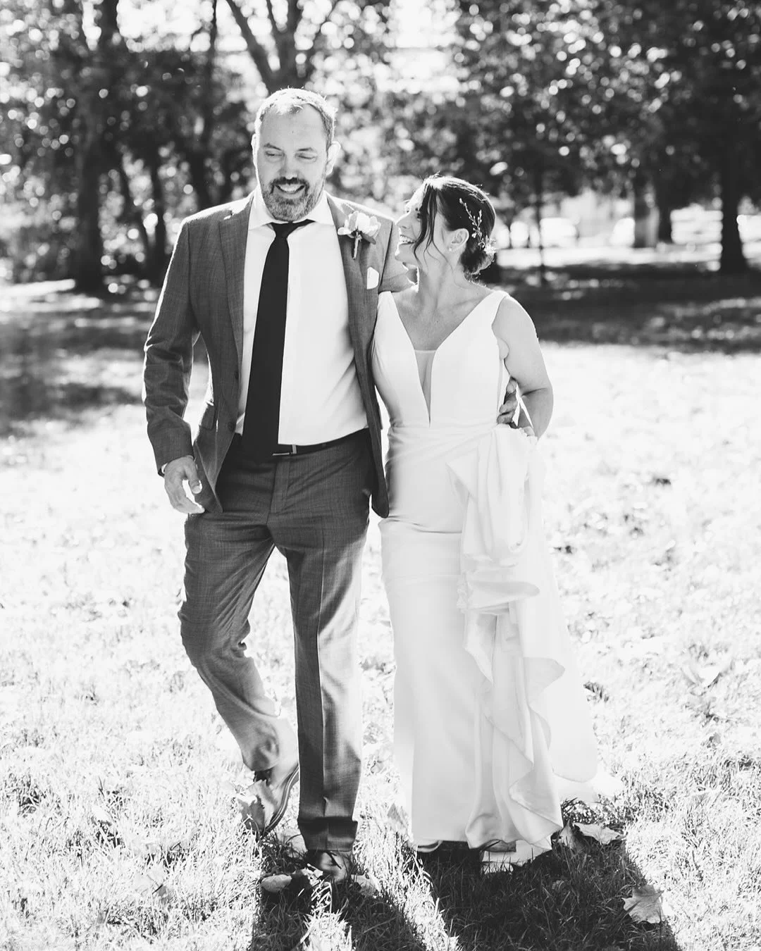 Large or small, I love capturing weddings of all shapes and sizes. This was a lovely and intimate micro wedding with Nina &amp; Trent surrounded by a handful of their closest people ❤️
